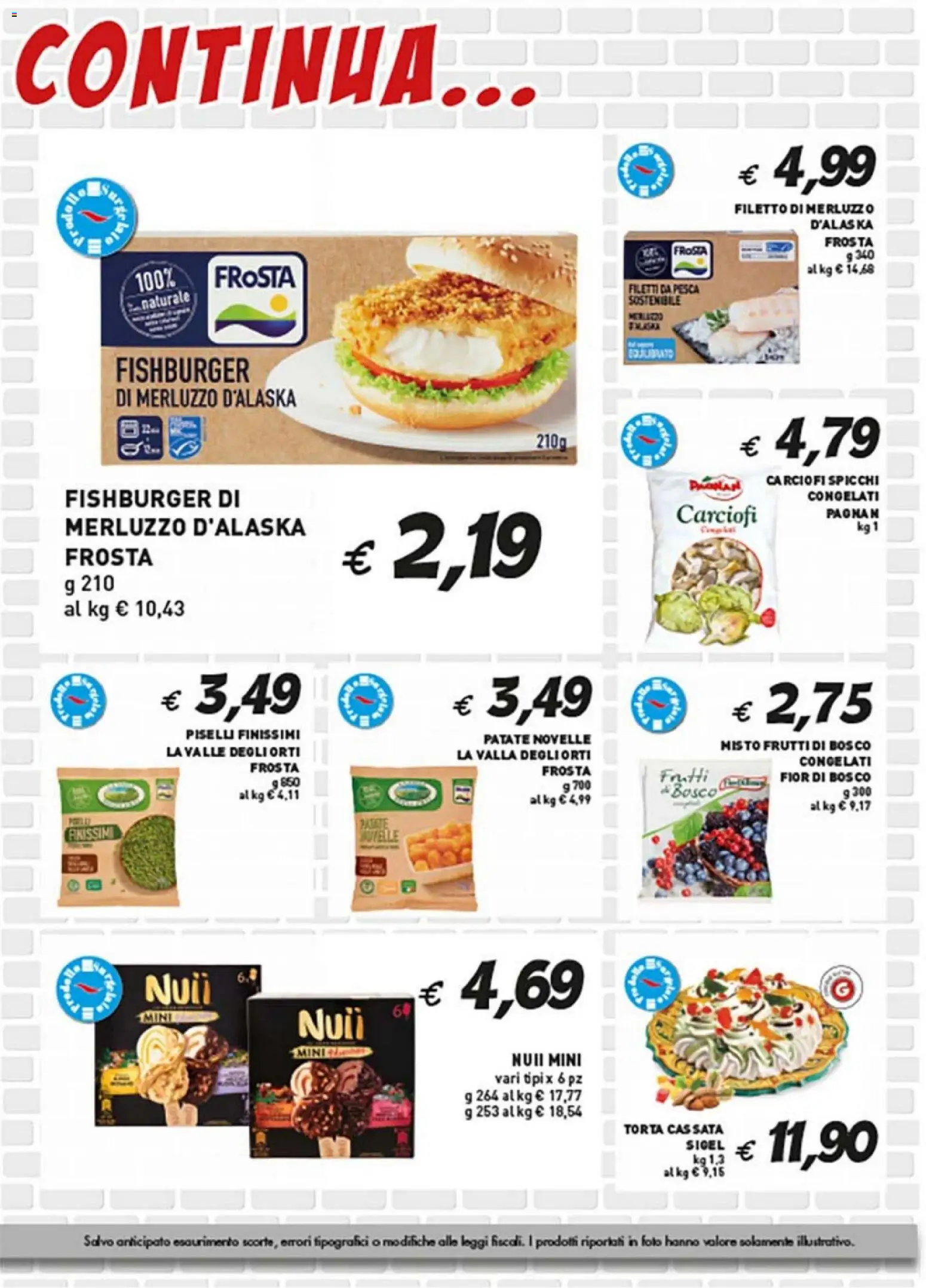 Volantino Coal del 26.03.2026 | Pagina: 5 | Prodotti: Merluzzo, Pesca, Carciofi, Piselli