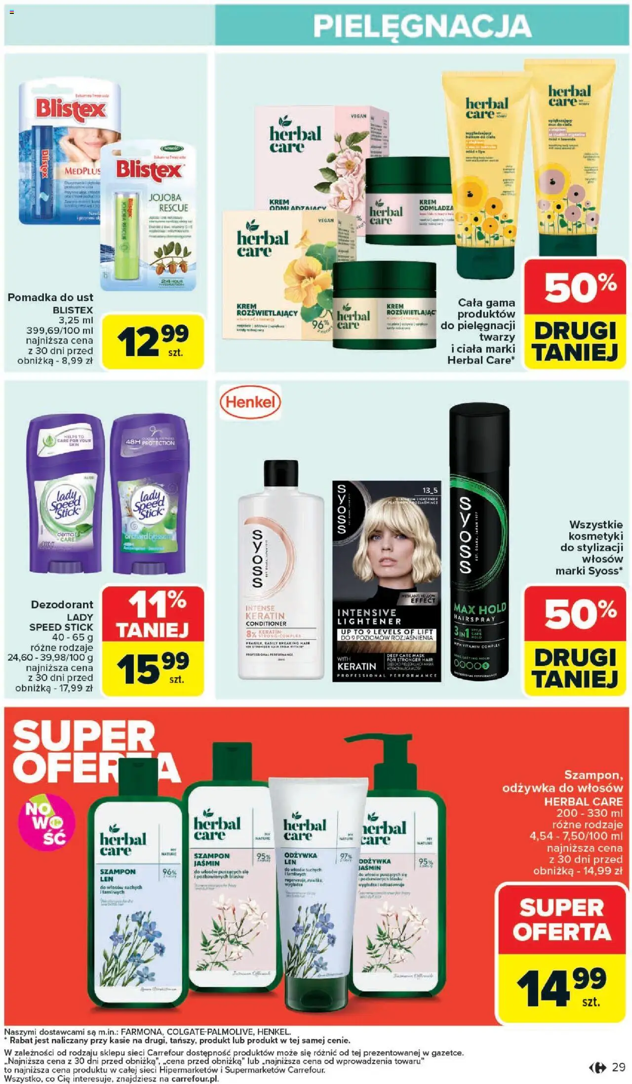 Carrefour Gazetka od 25.08.2025 | Strona: 31 | Produkty: Kosmetyki, Odżywka, Odżywka do włosów, Maska