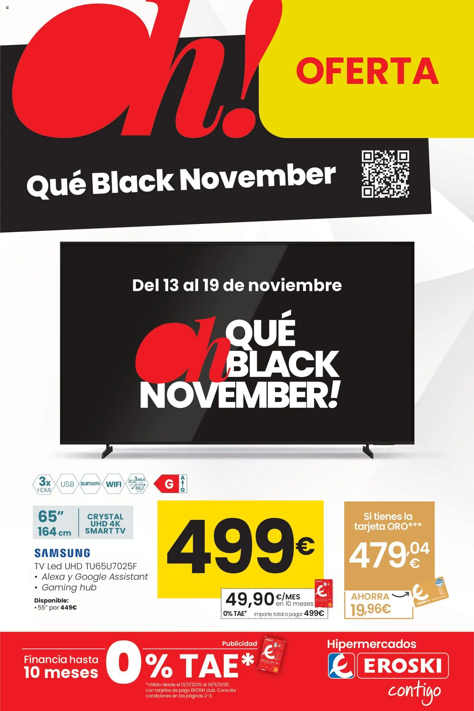 Eroski - Black Friday │ válido desde el 13.11.2025 | Página: 1