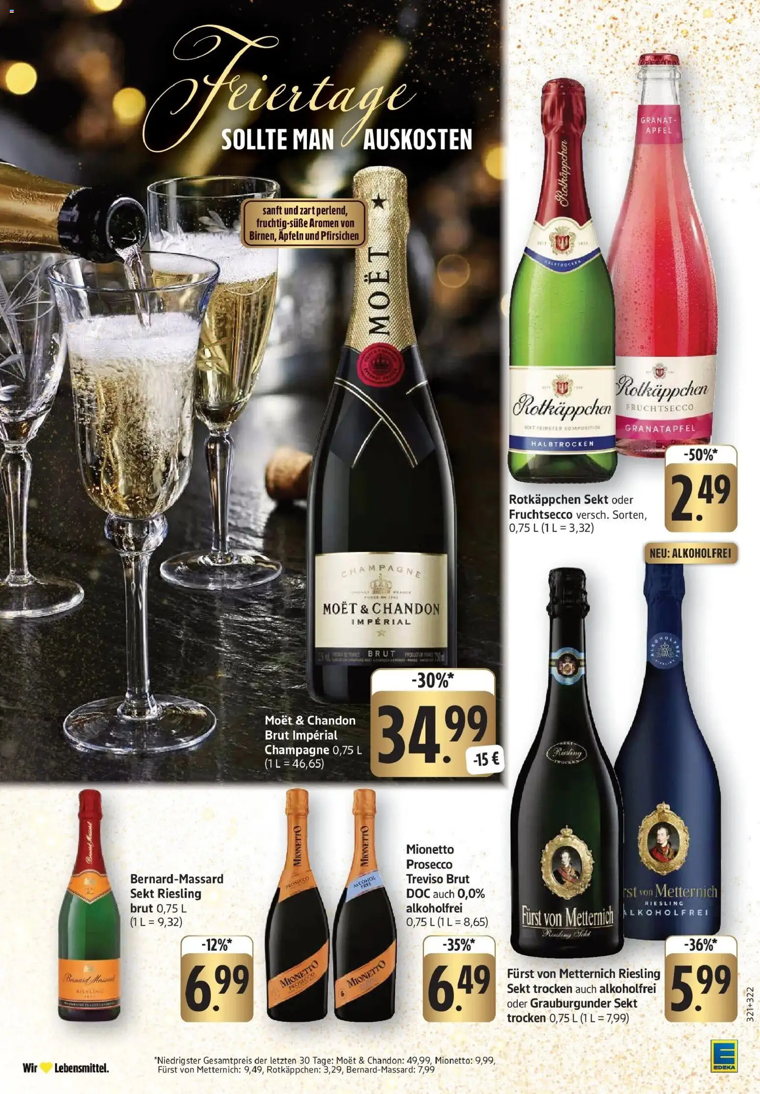 Edeka prospekt Piesport	 – gültig ab 14.12.2025 | Seite: 26 | Produkte: Furst von metternich, Äpfel, Fruchtsecco, Rotkäppchen