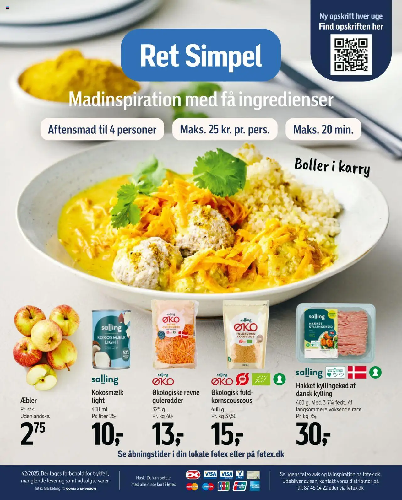 Føtex tilbudsavis – gyldig fra 10.10.2025 | Side: 56 | Produkter: Karry, Æbler, Kokosmælk, Couscous