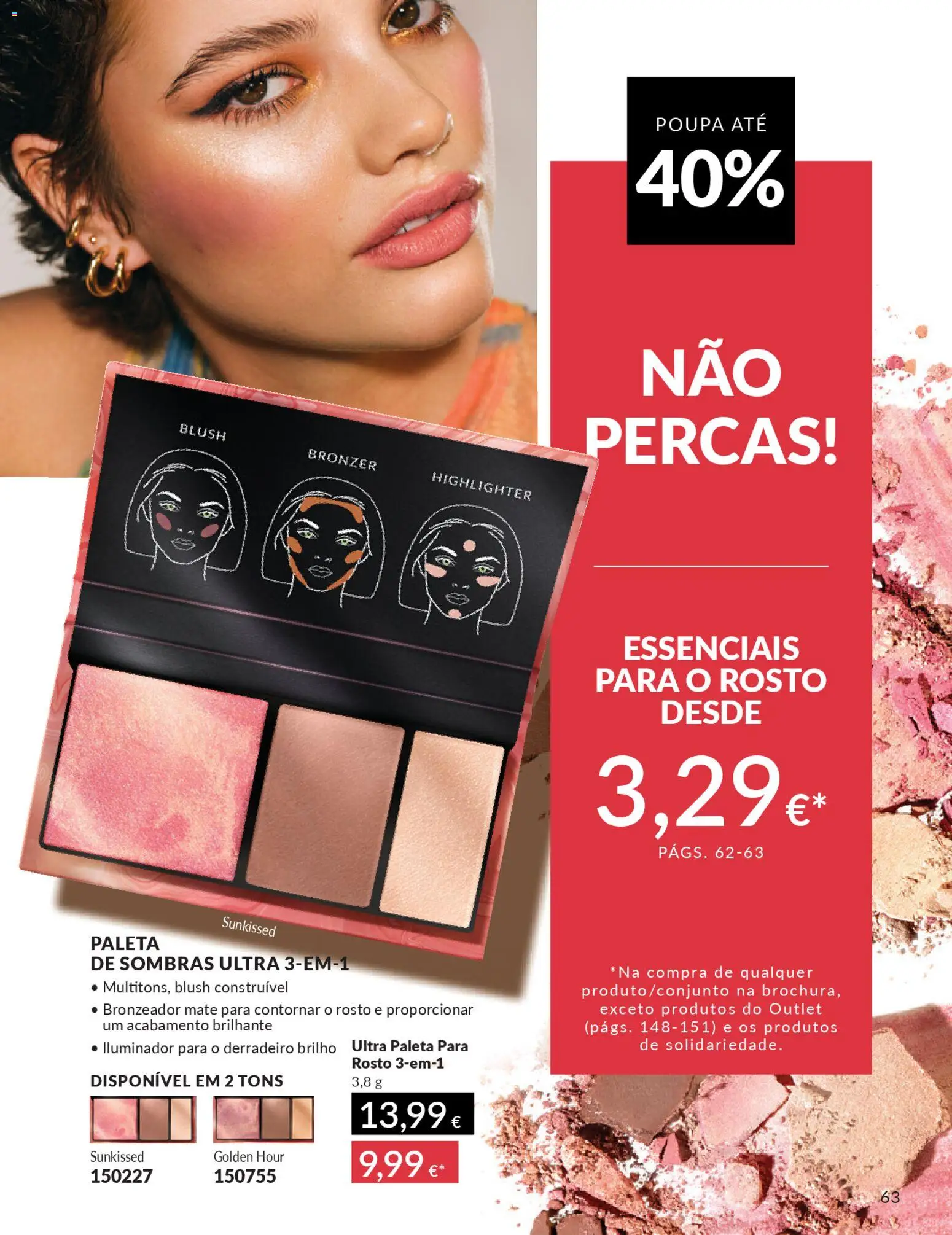 Catálogo Avon Campanha 2 │ válido de 01.02.2026 | Página: 65 | Produtos: Iluminador, Blush, Bronzer, Sombras