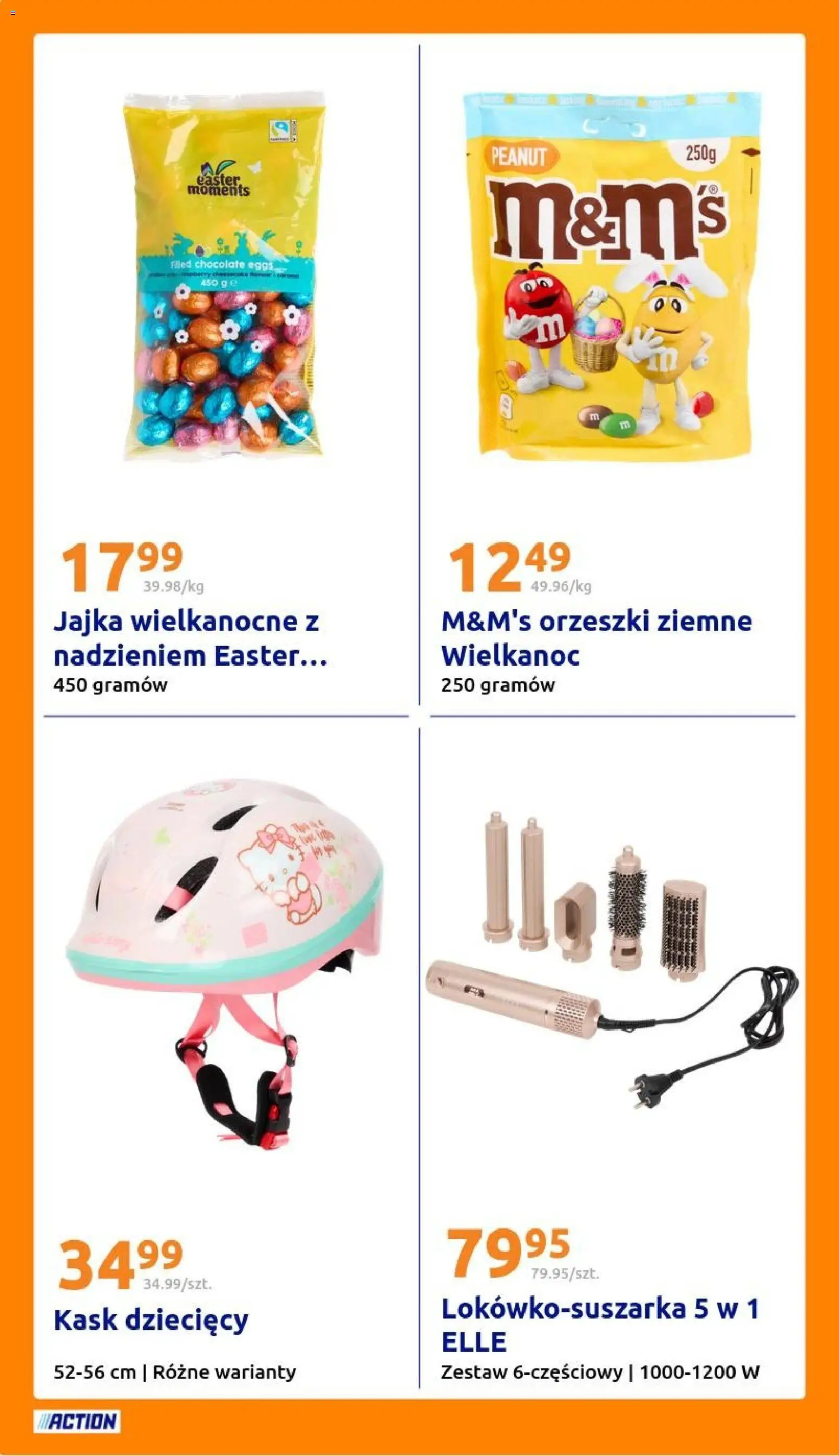 Action gazetka od 01.04.2026 | Strona: 26 | Produkty: M&M's, Orzeszki ziemne, Jajka
