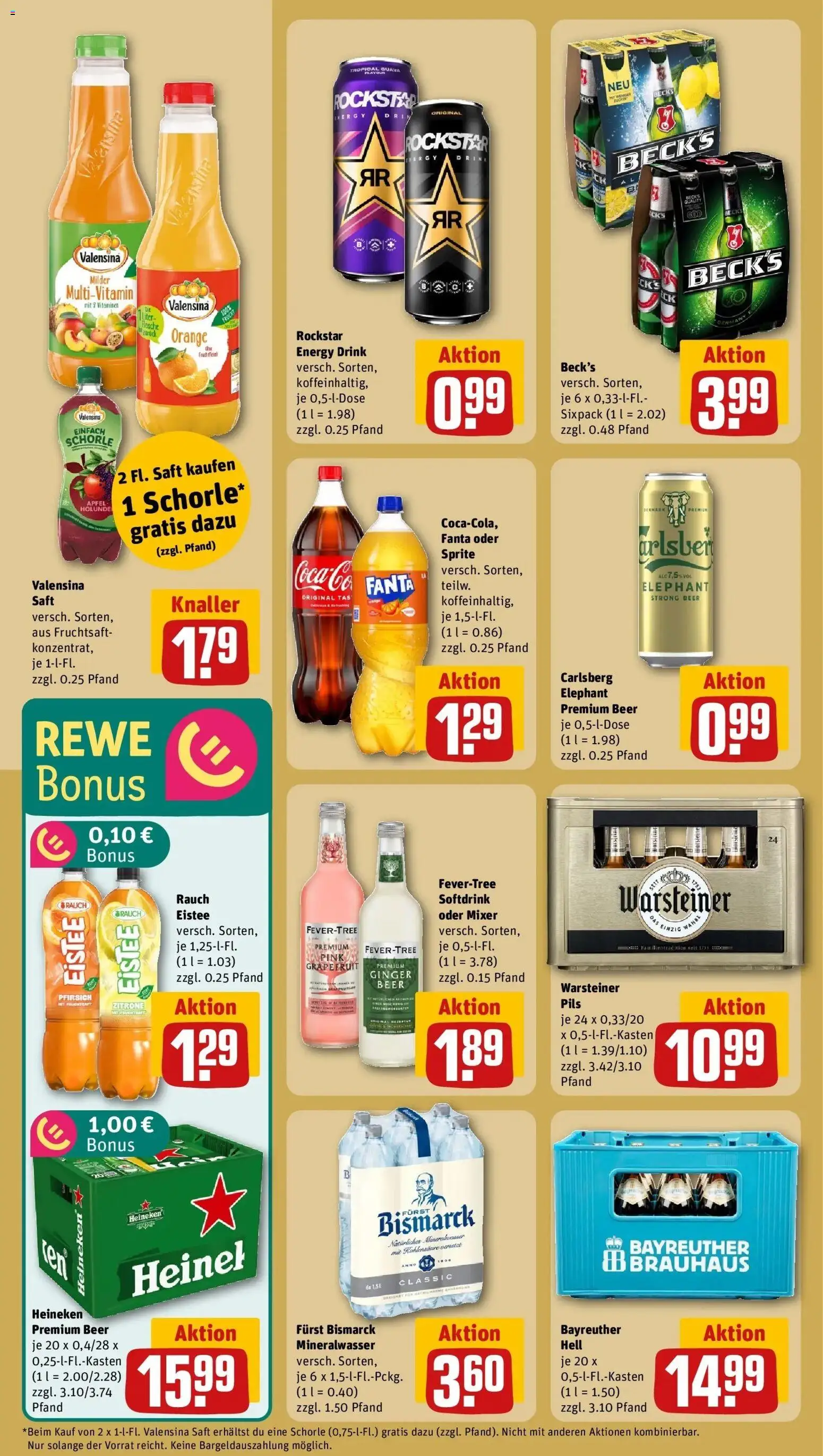 Rewe Prospekt Hamburg/Barmbek	 – gültig ab 13.04.2026 | Seite: 20 | Produkte: Sprite, Äpfel, Warsteiner, Zitrone