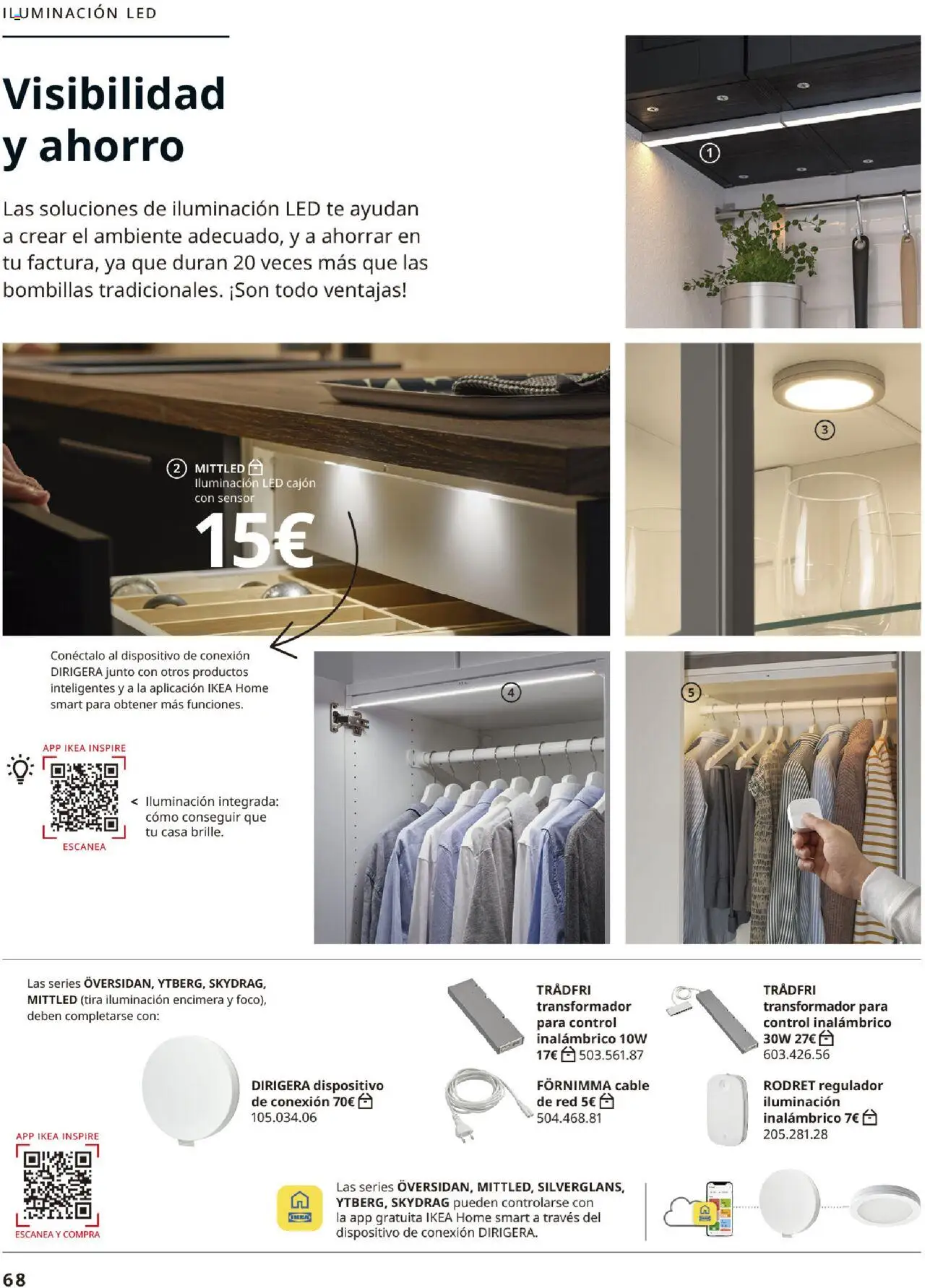 Catálogo IKEA Accesorios y decoración │ válido desde el 04.02.2025 | Página: 68 | Productos: Té, Cable