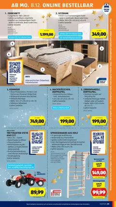 Hofer Flugblatt ab 05.12.2025 gültig | Seite: 45 | Produkte: Kissen, Kommode