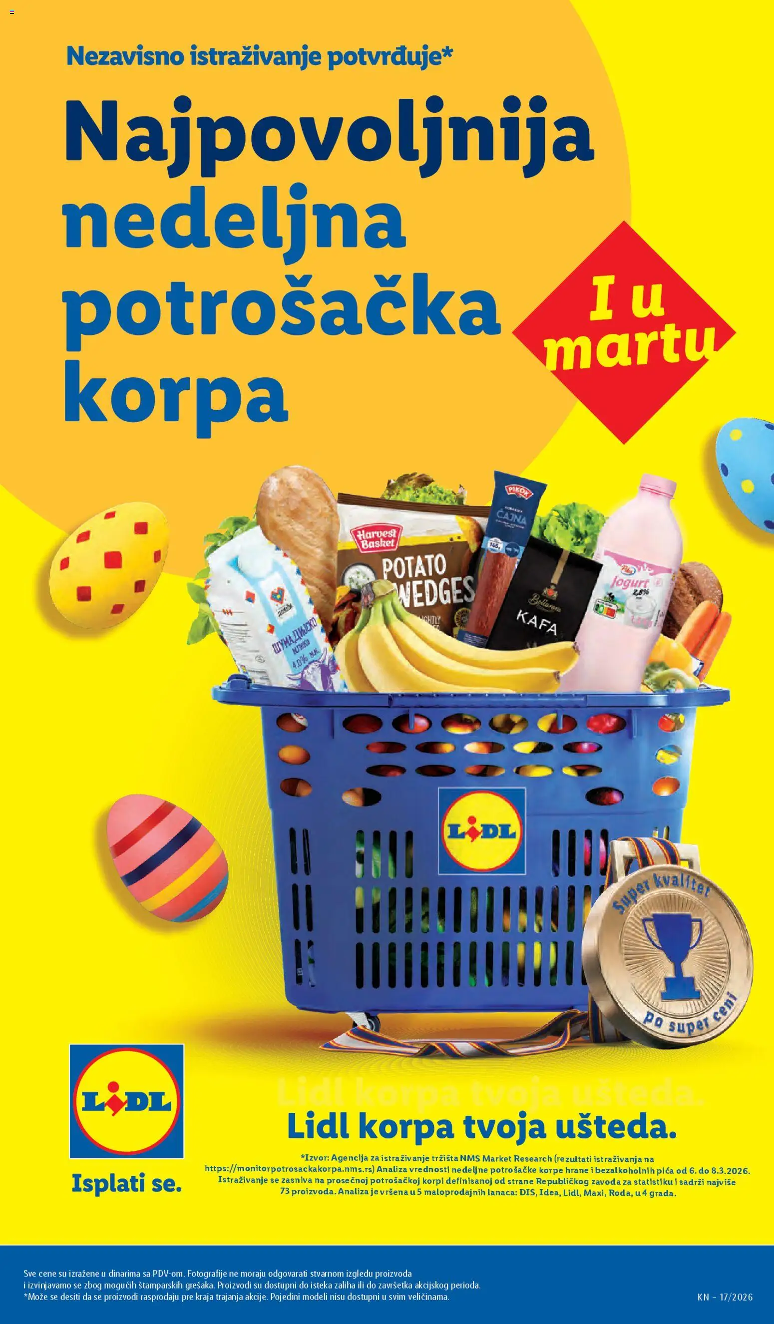 Lidl katalog - važi od 23.04.2026 | Strana: 67 | Proizvode: Korpa, Jogurt, Kafa, Pica
