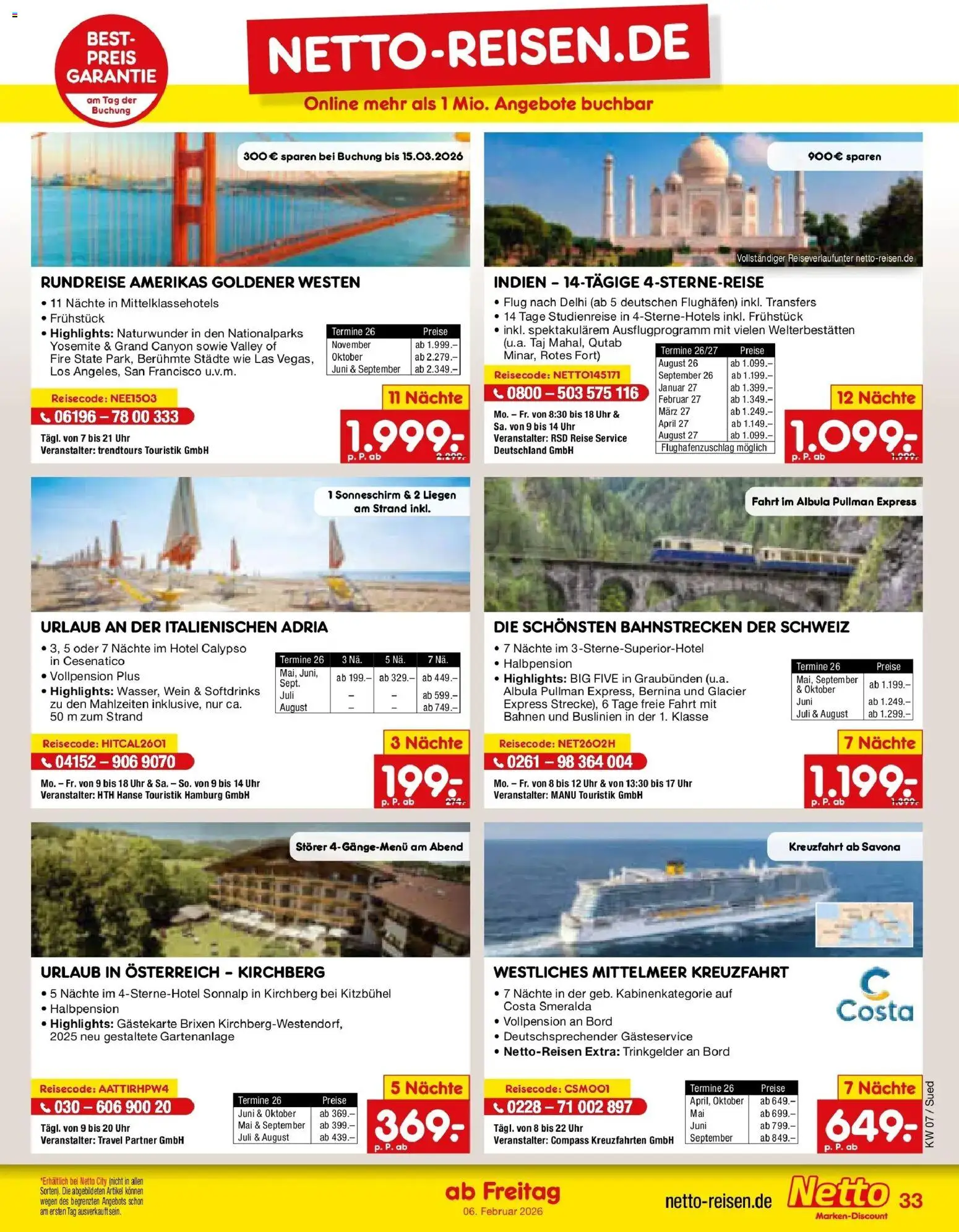 Netto Marken-Discount - Netto: Wochenangebote – gültig ab 08.02.2026 | Seite: 43