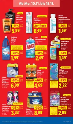Lidl Prospekt Kornwestheim ab 10.11.2025 gültig | Seite: 25 | Produkte: Catsan, Energy, Zahnbürste, Ente