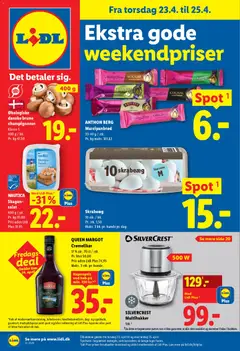 Lidl - Weekend avis gyldig fra 23.04.2026