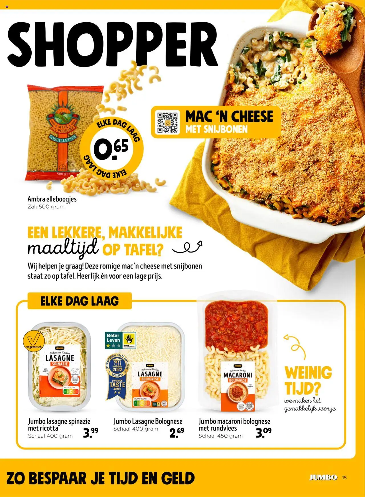  | Pagina: 15 | Producten: Lasagne, Zak, Tafel, Spinazie