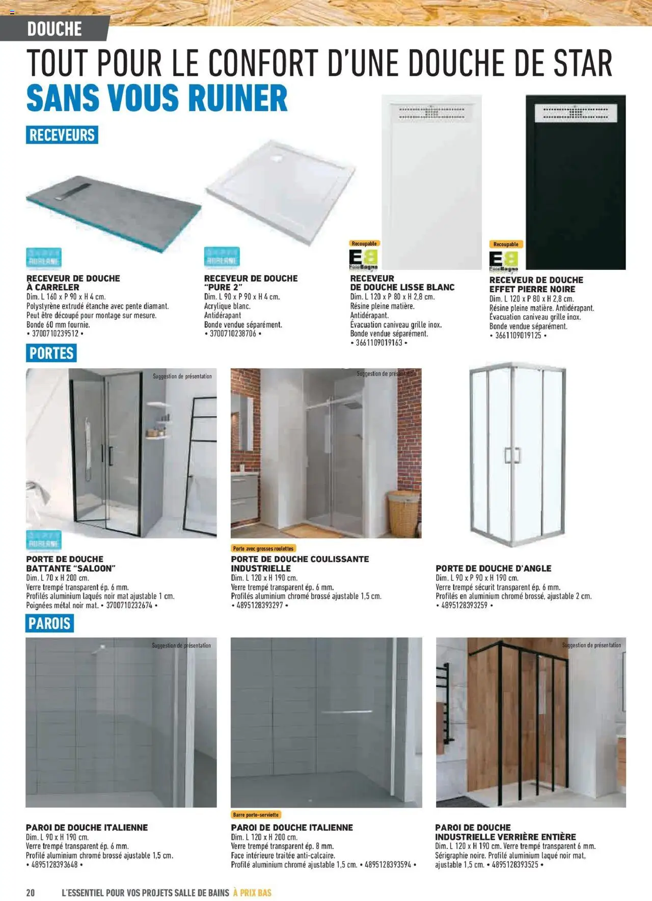 {H1} | Page: 20 | Produits: Verrière, Porte, Laque, Portes