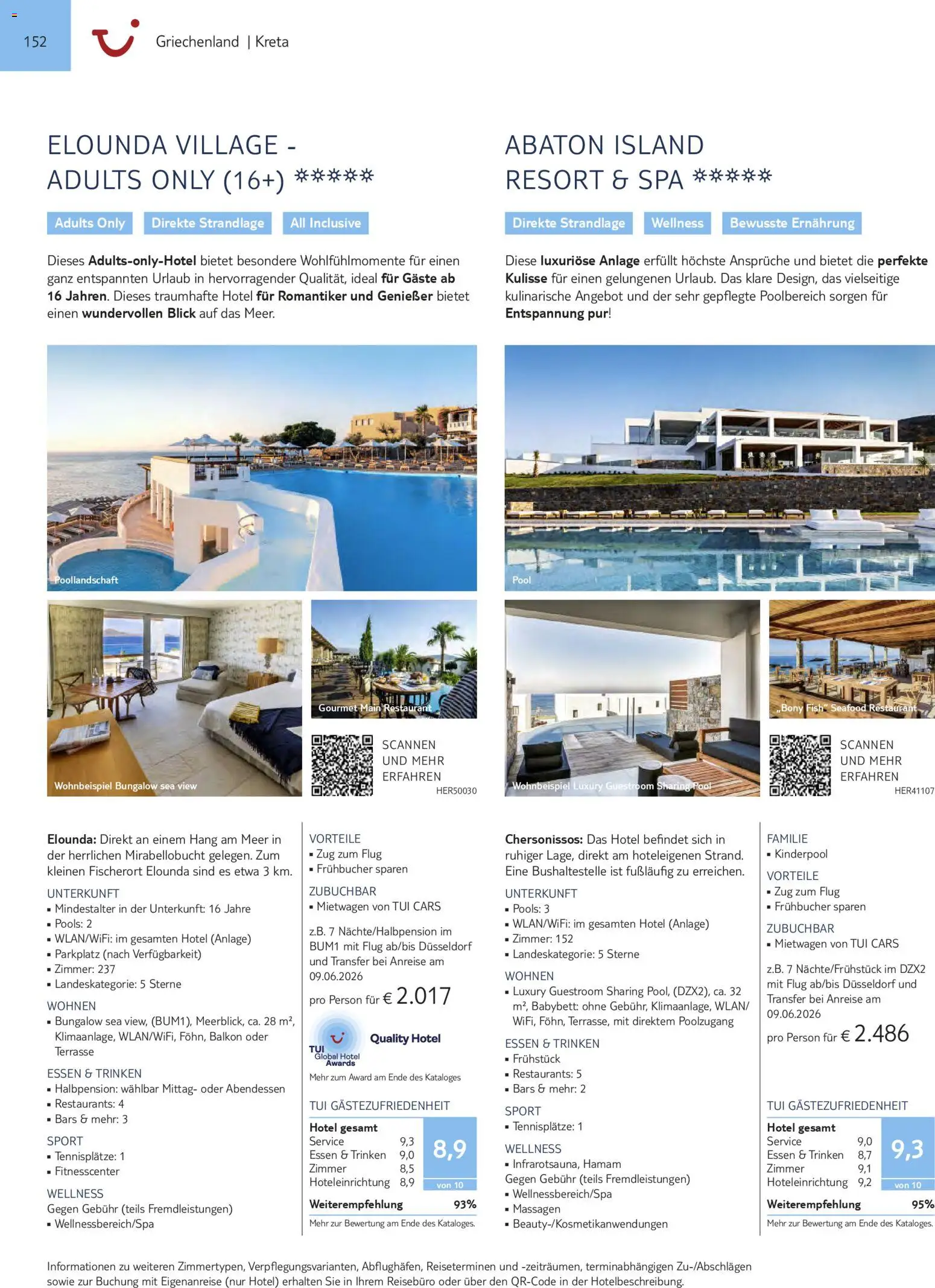 Aida  Südeuropa & Nordafrika 2026/27 – gültig ab 01.01.2026 | Seite: 152 | Produkte: Babybett