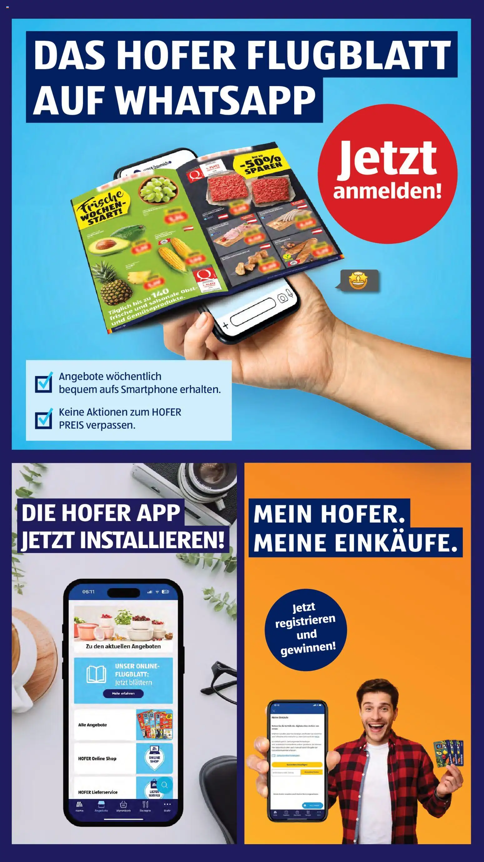 Hofer AT akciós ujság - amely érvényes a következő dátumtól: 06.03.2026 | Oldal: 3 | Termékek: Smartphone
