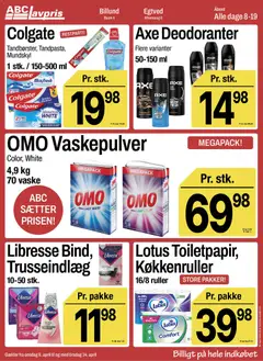 Abc Lavpris - Tilbudsavis uge 14 gyldig fra 08.04.2026 | Side: 11 | Produkter: Mundskyl, Vaskepulver