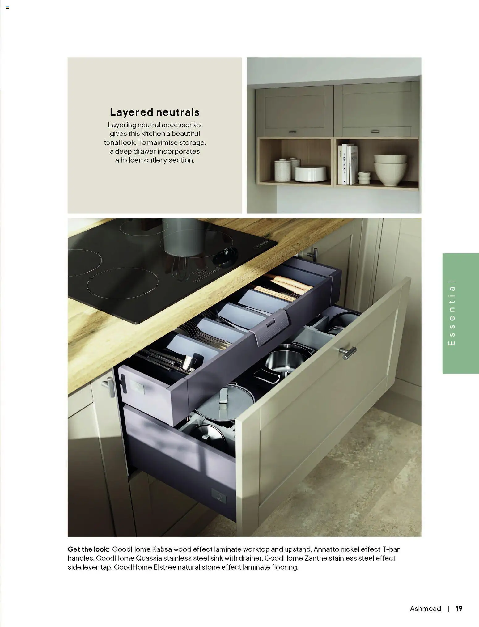 {H1} | Page: 19 | Products: Kitchen, Worktop, Laminate worktop