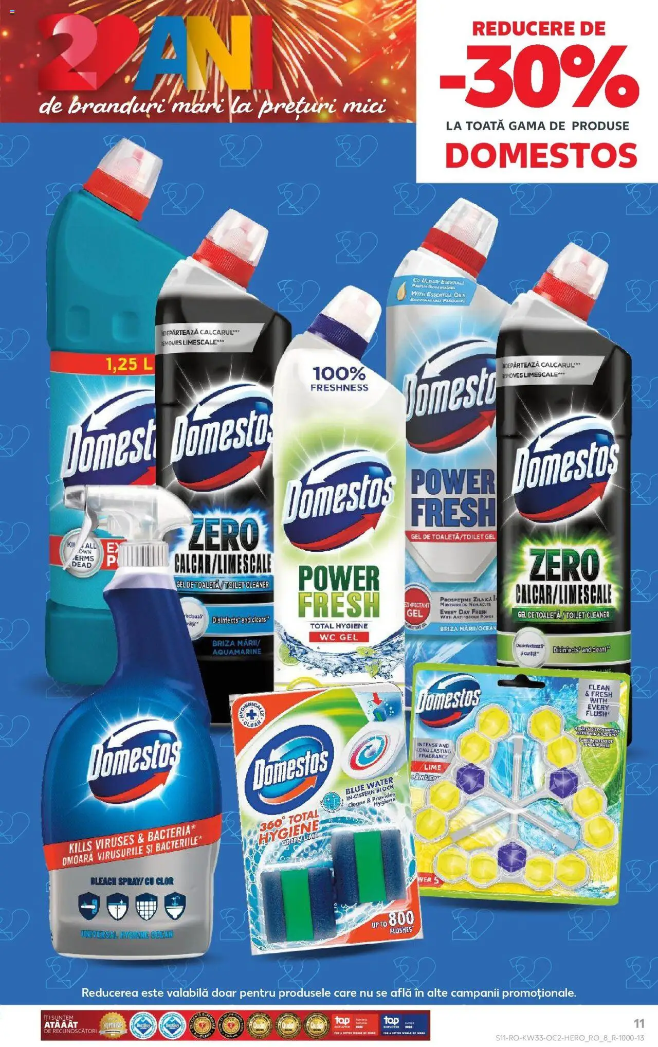 Catalog Kaufland - Alexandria – valabil de la 13.08.2025 | Pagină: 11 | Produse: Lime, Pomelo, Toaletă, Detergent