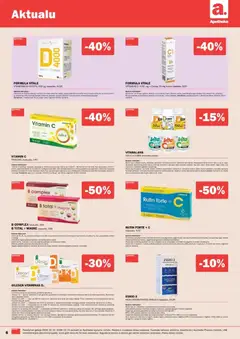 Apotheka leidinys galioja nuo 01.01.2026 | Puslapis: 6 | Prekių: Tv