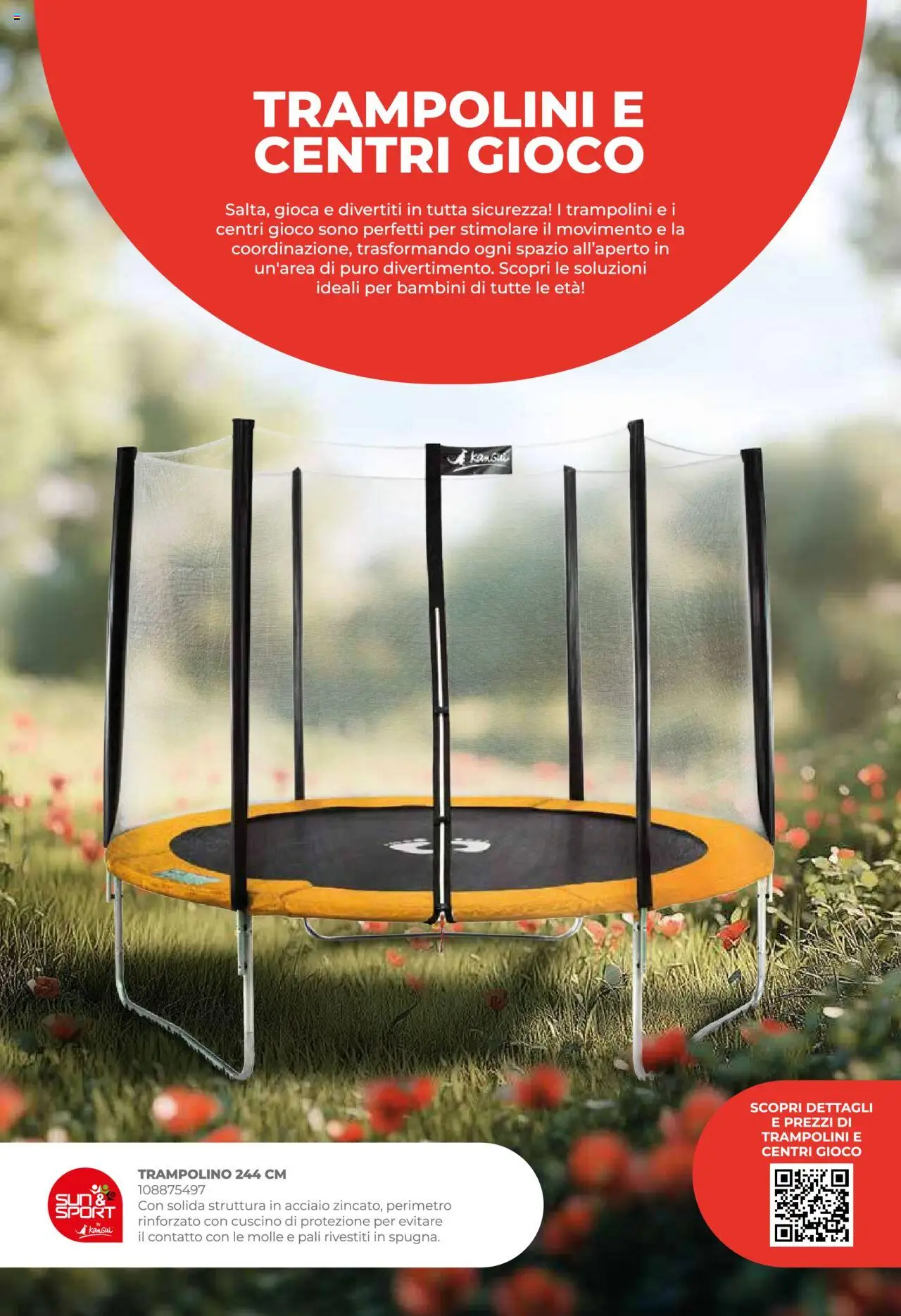 Volantino Toys Center del 03.04.2025 | Pagina: 19 | Prodotti: Trampolino, Gioco, Cuscino
