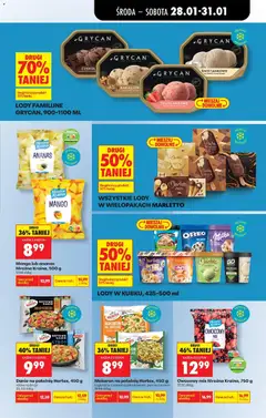 Pogląd oferty "Magdalenki z czekoladą Oh La France, 150 g, 5 Chocolate Filled Muffin Bars" - ważna od 28.01.2026 | Strona: 43