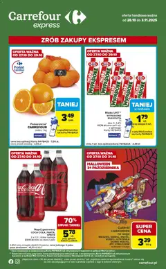 Pogląd oferty "Carrefour Gazetka - Express II" - ważna od 28.10.2025