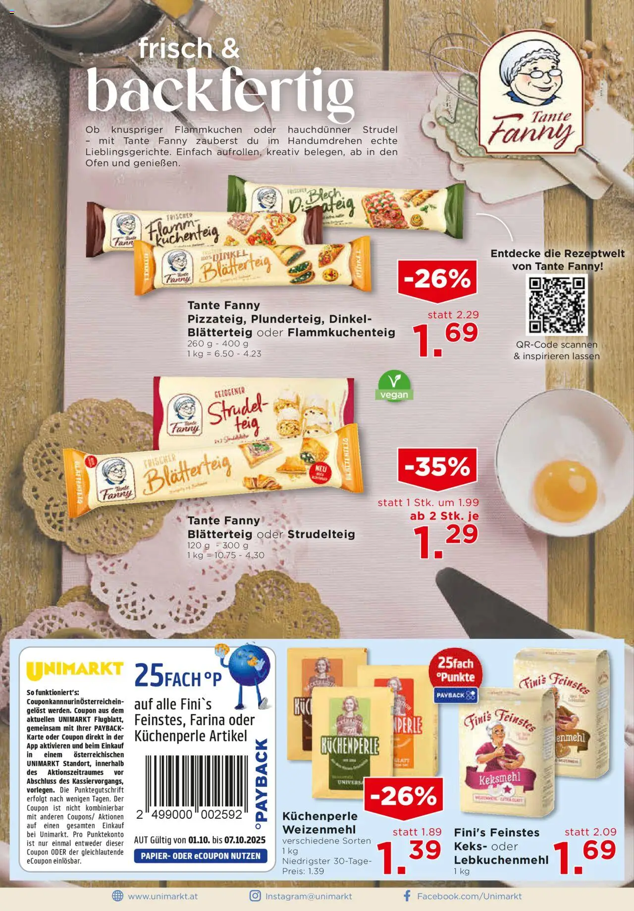 Unimarkt Ost gültig ab 01.10.2025 | Seite: 8 | Produkte: Ofen