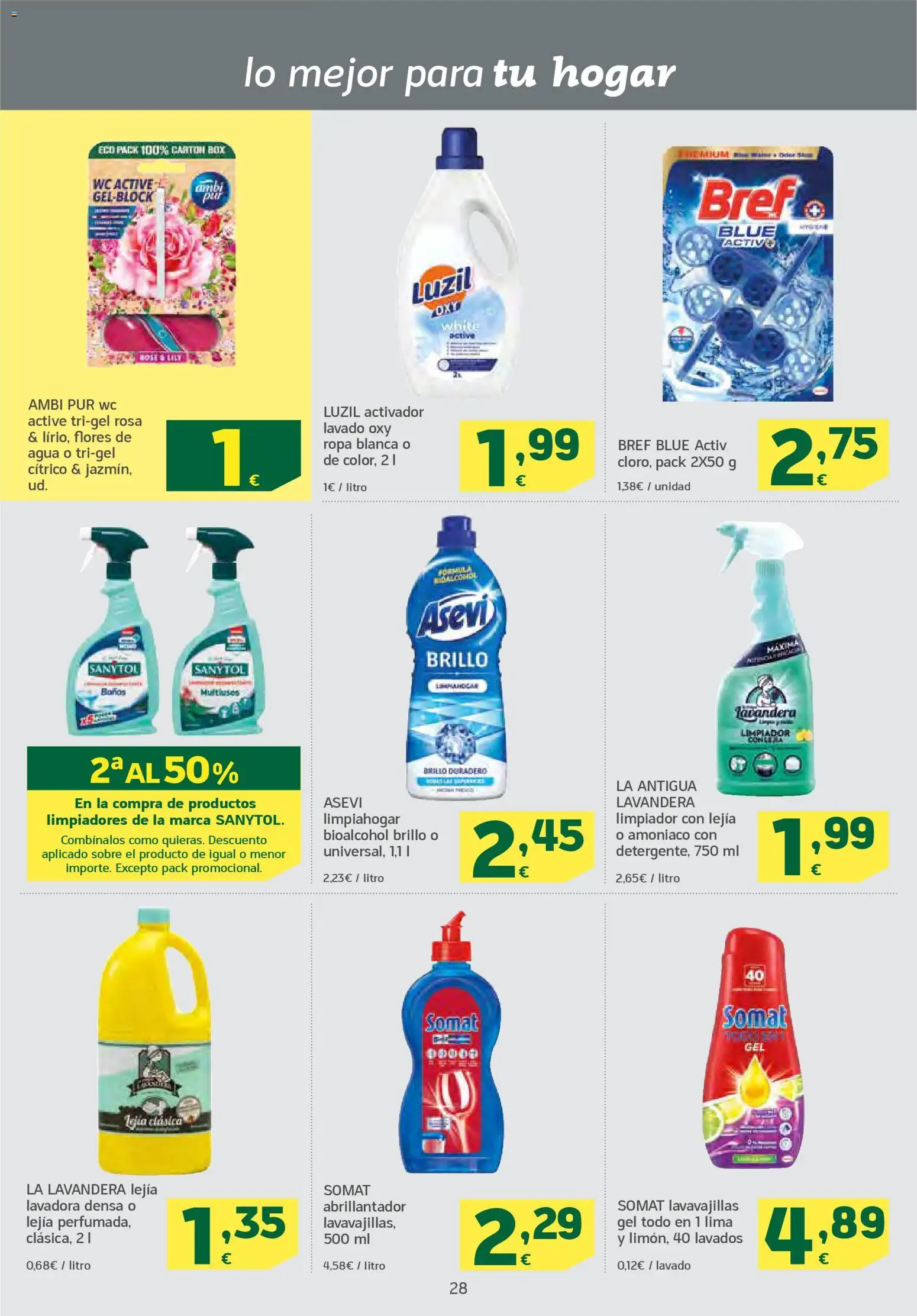 HiperDino folleto │ válido desde el 23.01.2026 | Página: 28 | Productos: Lima, Ropa, Lavadora, Lavavajillas