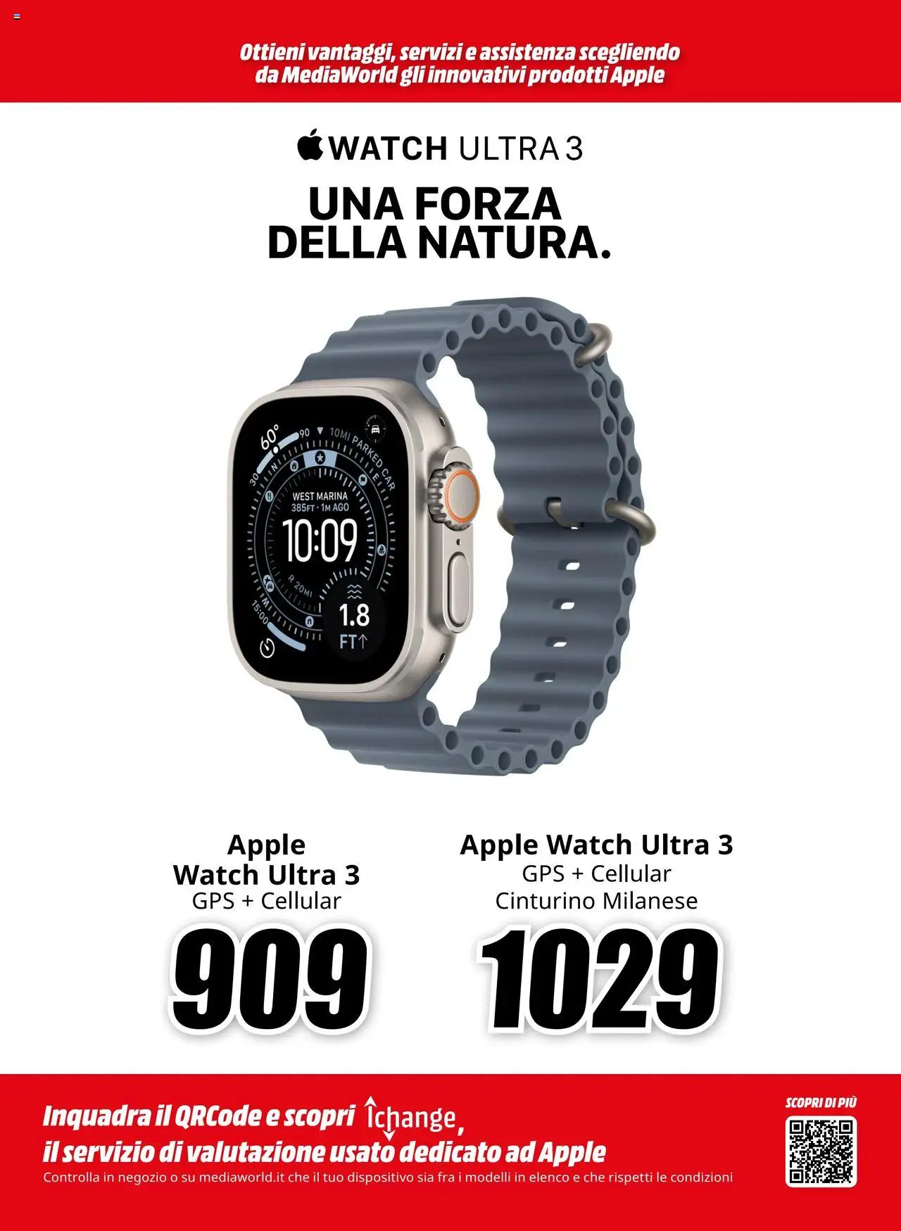 Volantino Media World del 22.09.2025 | Pagina: 7 | Prodotti: Apple Watch