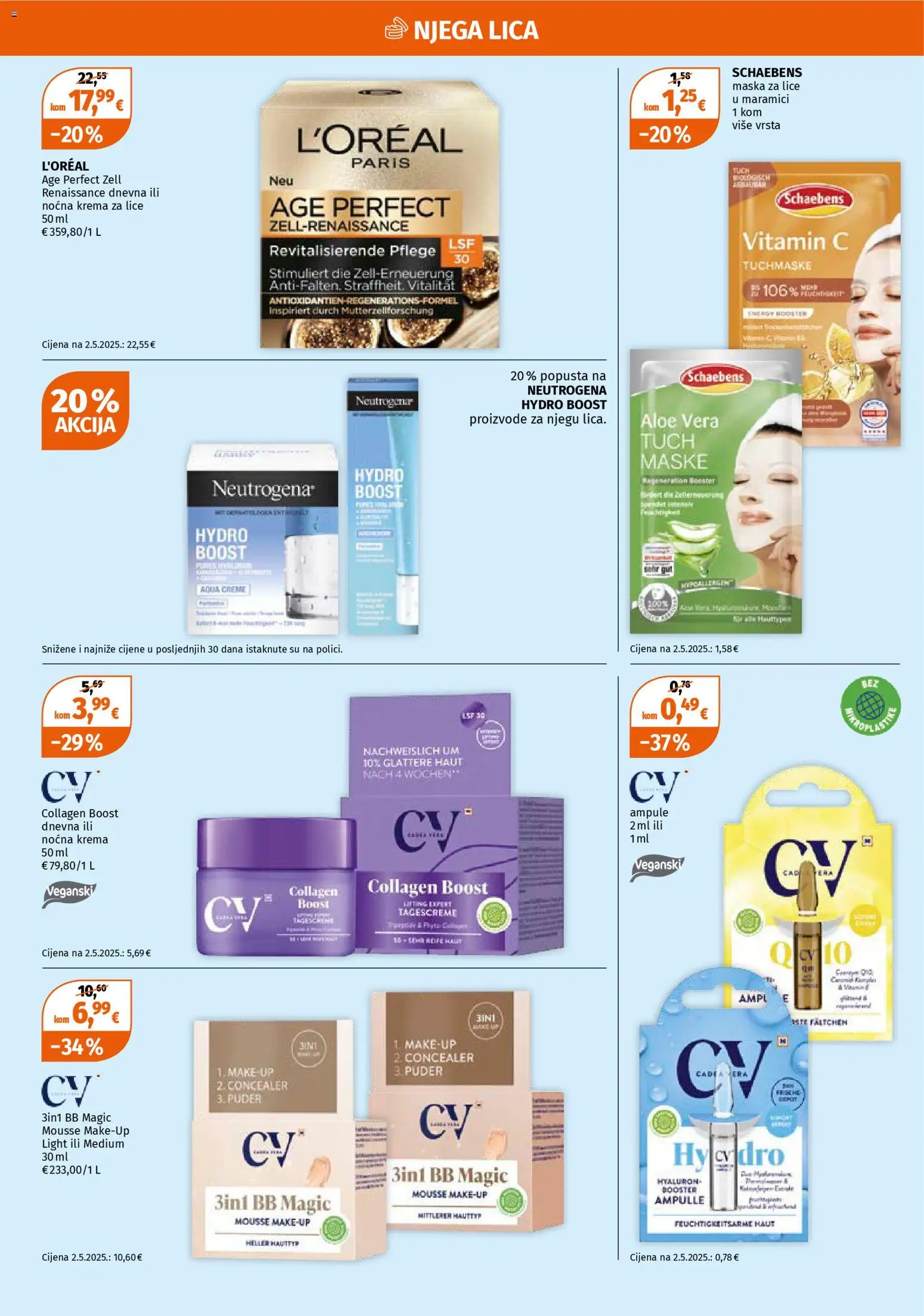 Müller katalog | vrijedi od 23.03.2026 | Stranica: 17 | Proizvodi: Krema za lice, Maska za lice, Maska, Krema