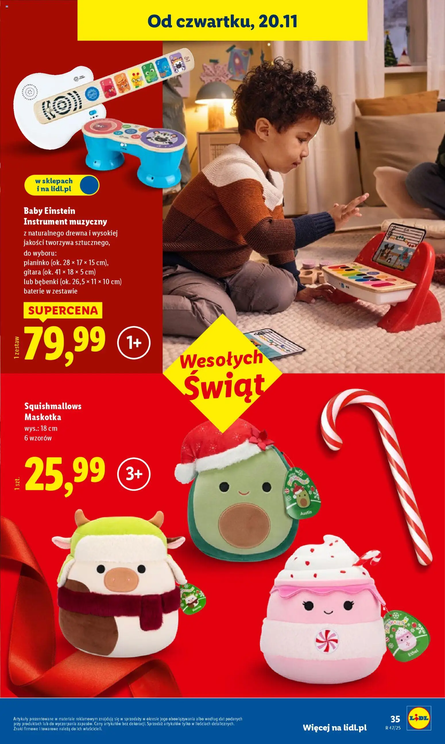 Lidl Katalog zabawek od 03.11.2025 | Strona: 35 | Produkty: Baterie