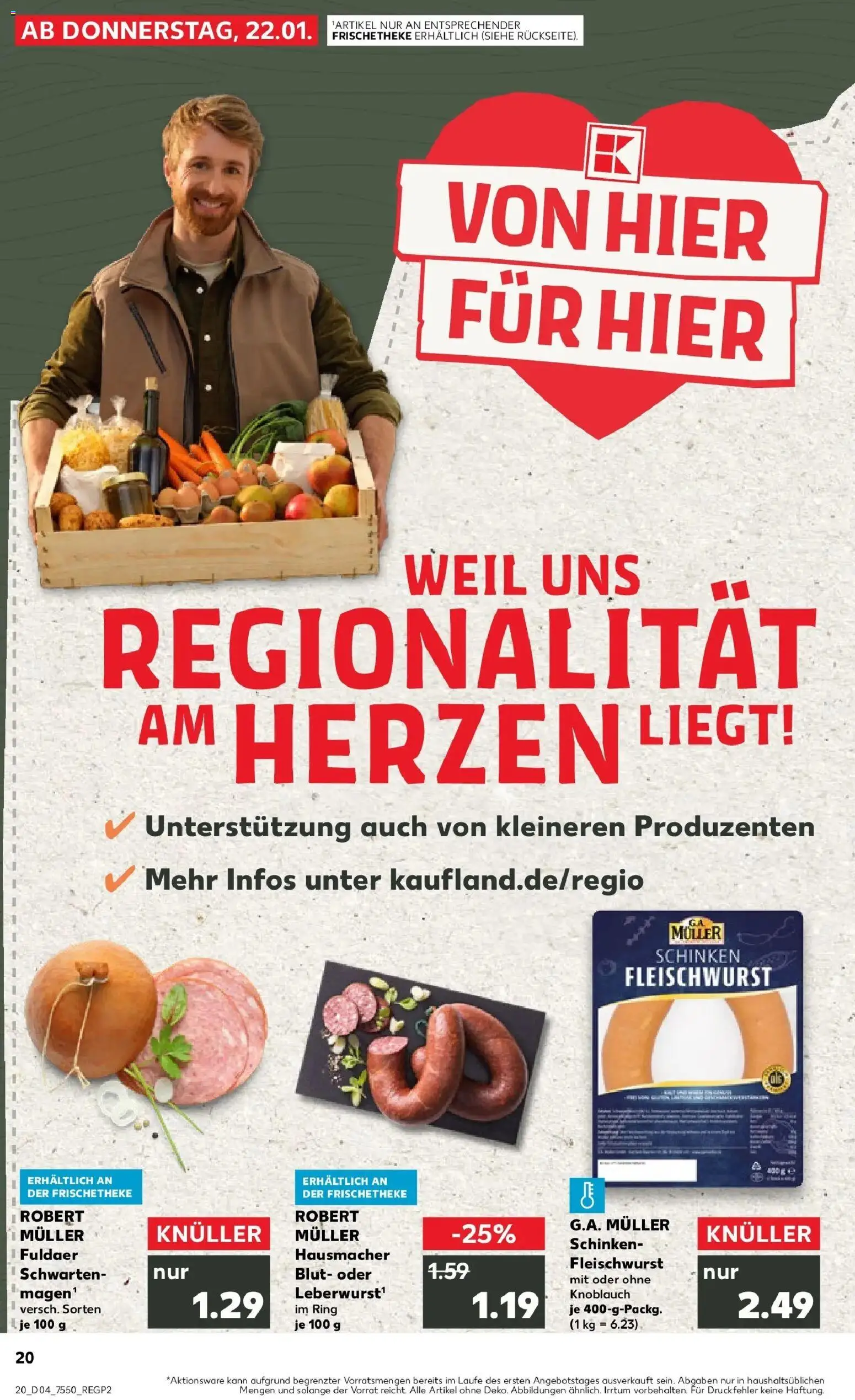 Kaufland prospekt Gelnhausen	 – gültig ab 25.01.2026 | Seite: 20