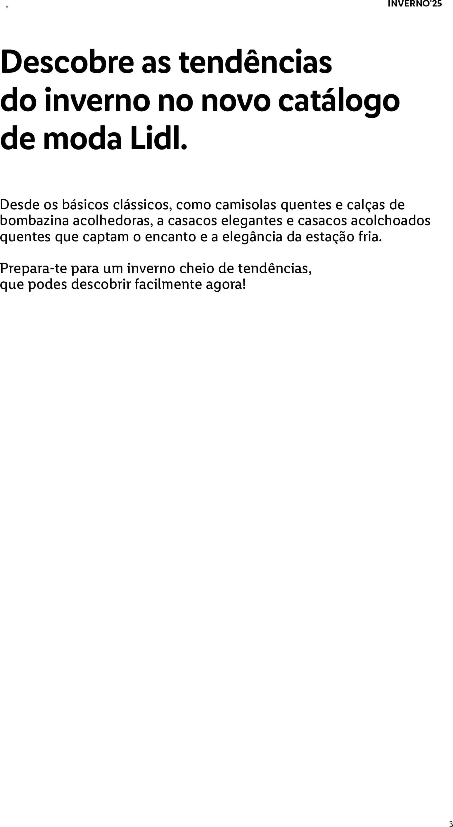 Lidl folheto │ válido de 01.12.2025 | Página: 3 | Produtos: Calças