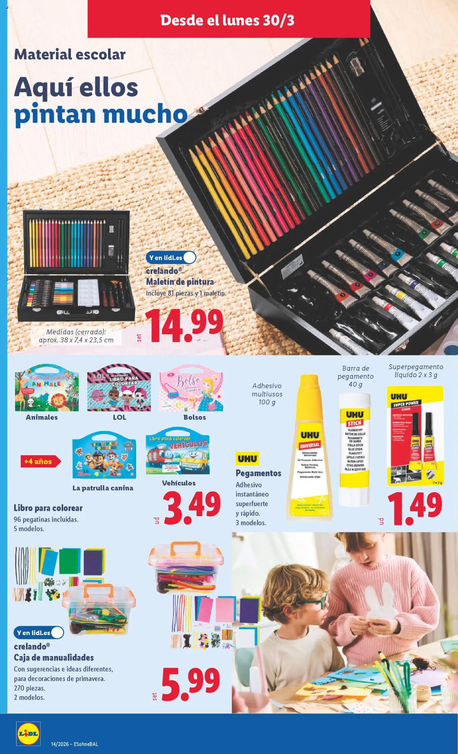 Lidl folleto de bazar │ válido desde el 30.03.2026 | Página: 10 | Productos: Bolso, Caja