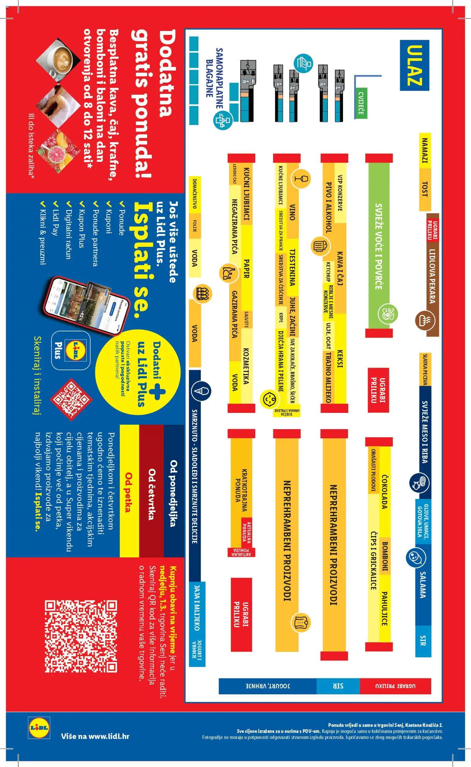 Lidl katalog | vrijedi od 23.02.2026 | Stranica: 15 | Proizvodi: Pelene, Toast, Sredstva za čiščenje, Dječja hrana