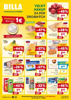 Billa leták platný od 07.04.2026