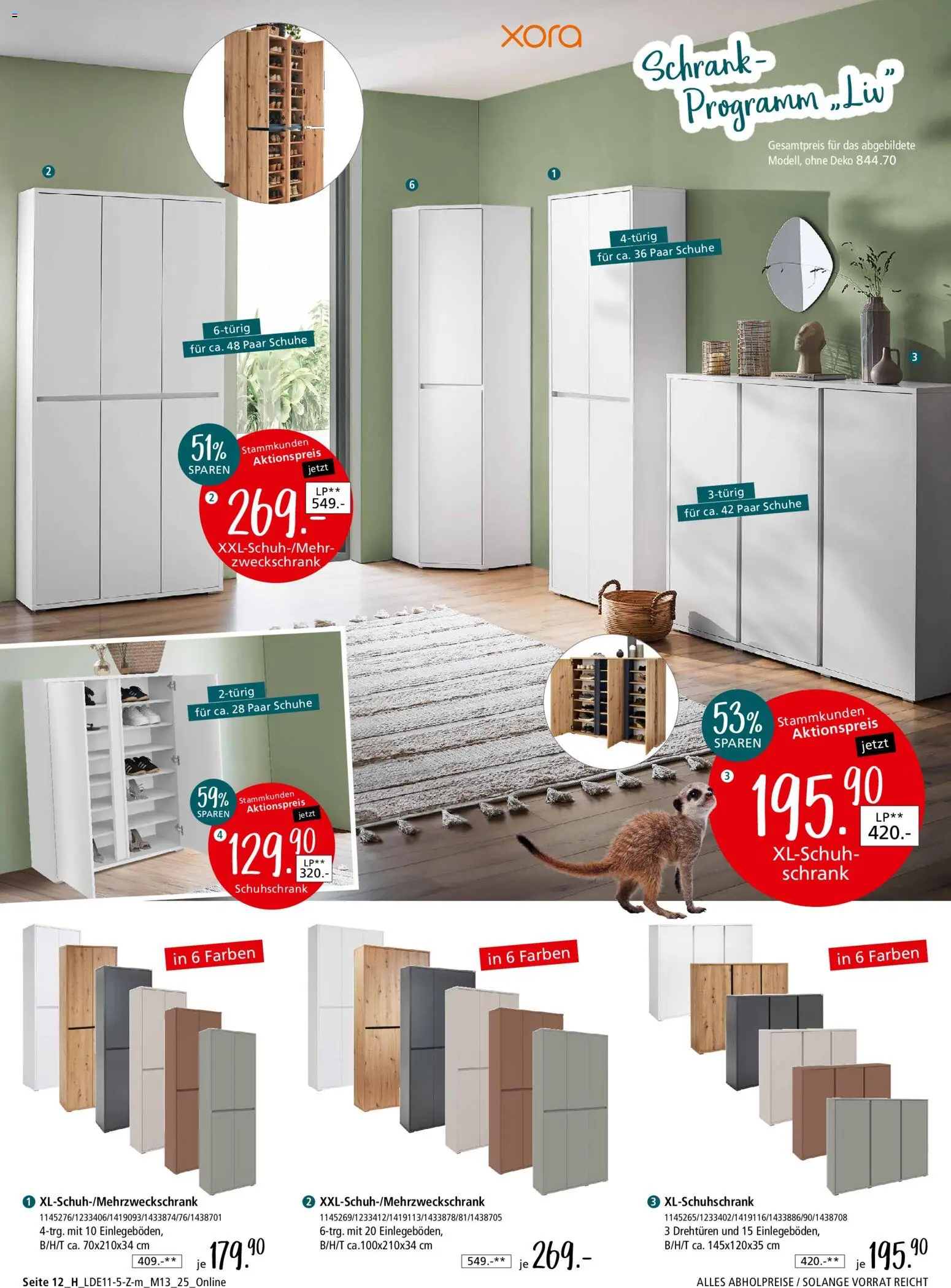 Zurbrüggen Z2-Junges Wohnen – gültig ab 08.11.2025 | Seite: 40 | Produkte: Schrank