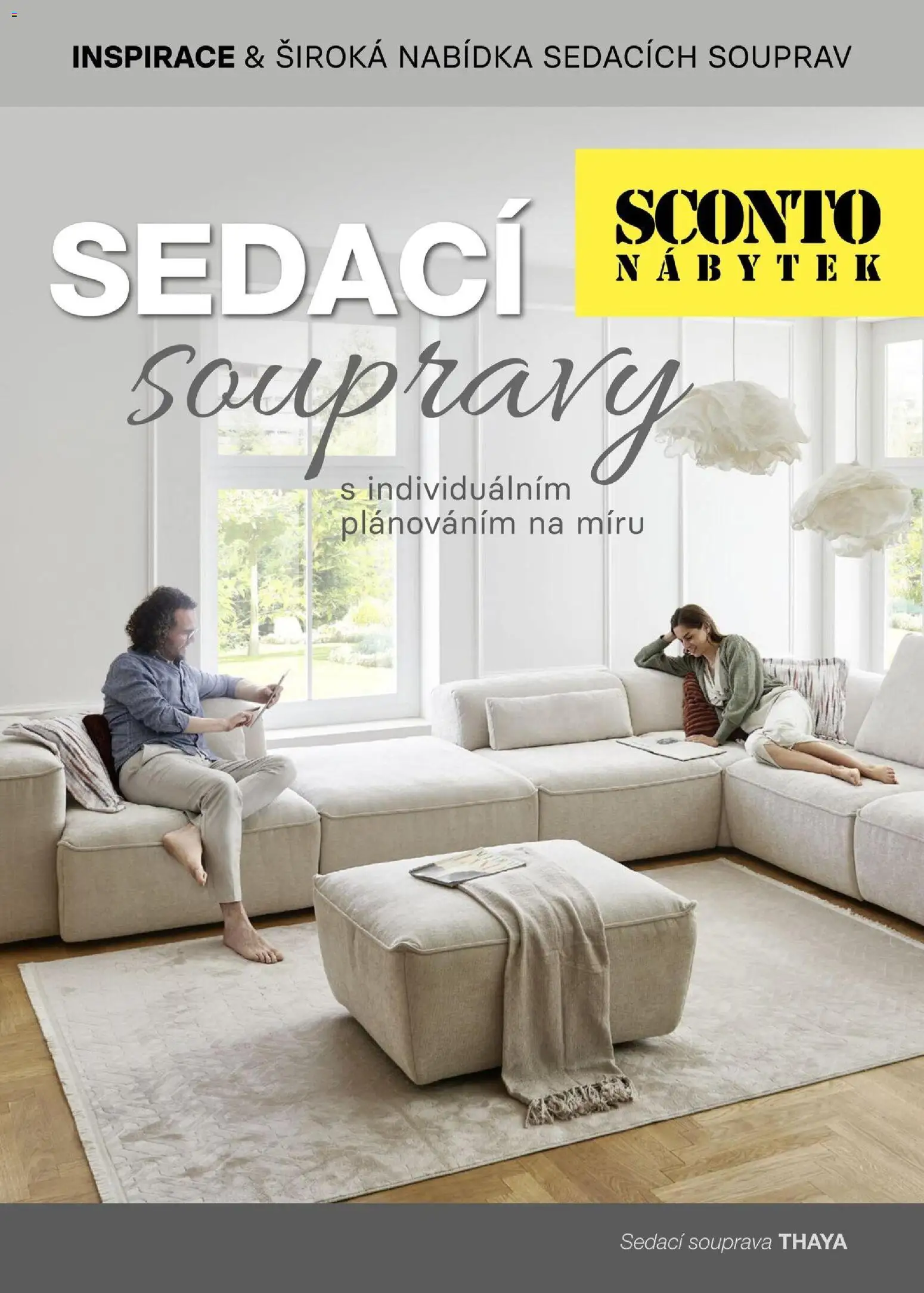 Sconto nábytek katalog - Sedací soupravy od 01.01.2026 | Strana: 1 | Produkty: Sedací souprava, Nábytek