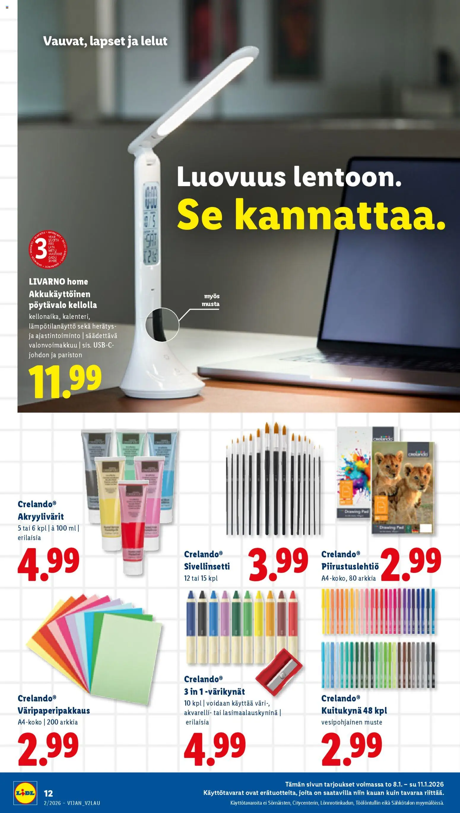 Lidl tarjoukset - Rovaniemi – voimassa 08.01.2026 alkaen | Sivu: 14