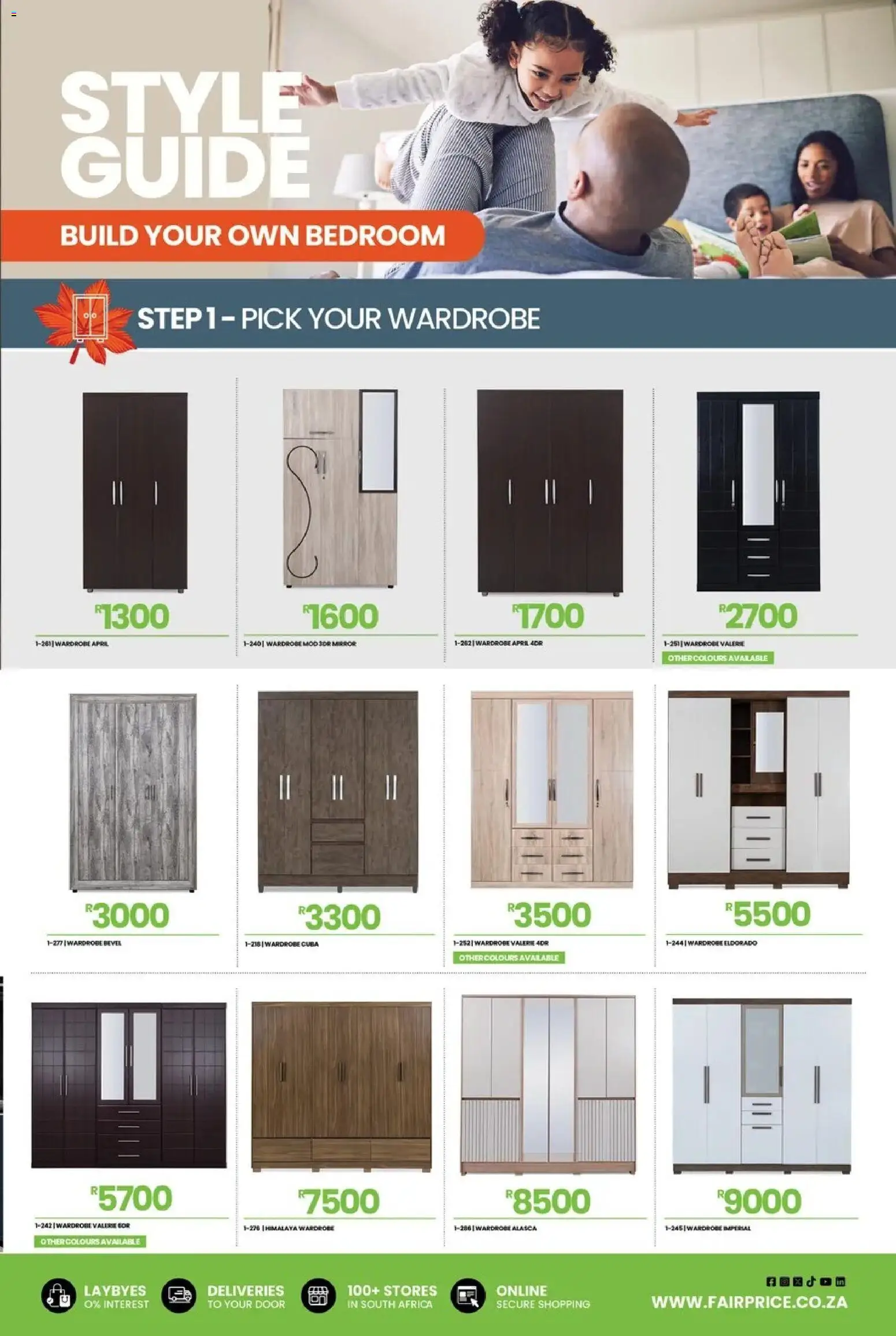 New Fair Price catalogue – valid from 01.03.2026 | Page: 15 | Products: Wardrobe, Mirror