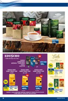 Metro Akciós újság - amely érvényes a következő dátumtól: 01.02.2026 | Oldal: 10 | Termékek: Kávékapszula, Kávé, Tea