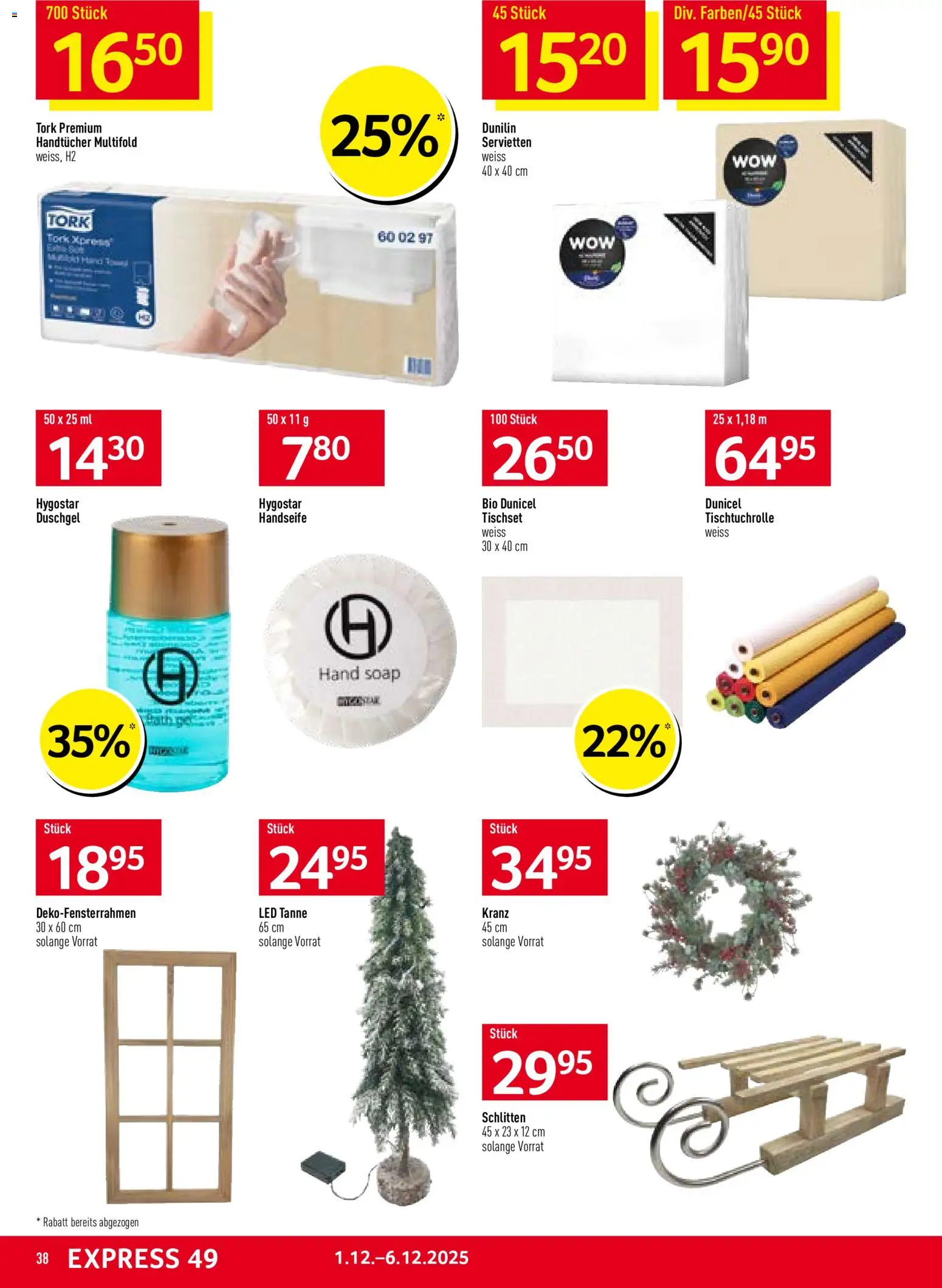 Prodega Aktionen – gültig ab 01.12.2025 | Seite: 38 | Produkte: Duschgel