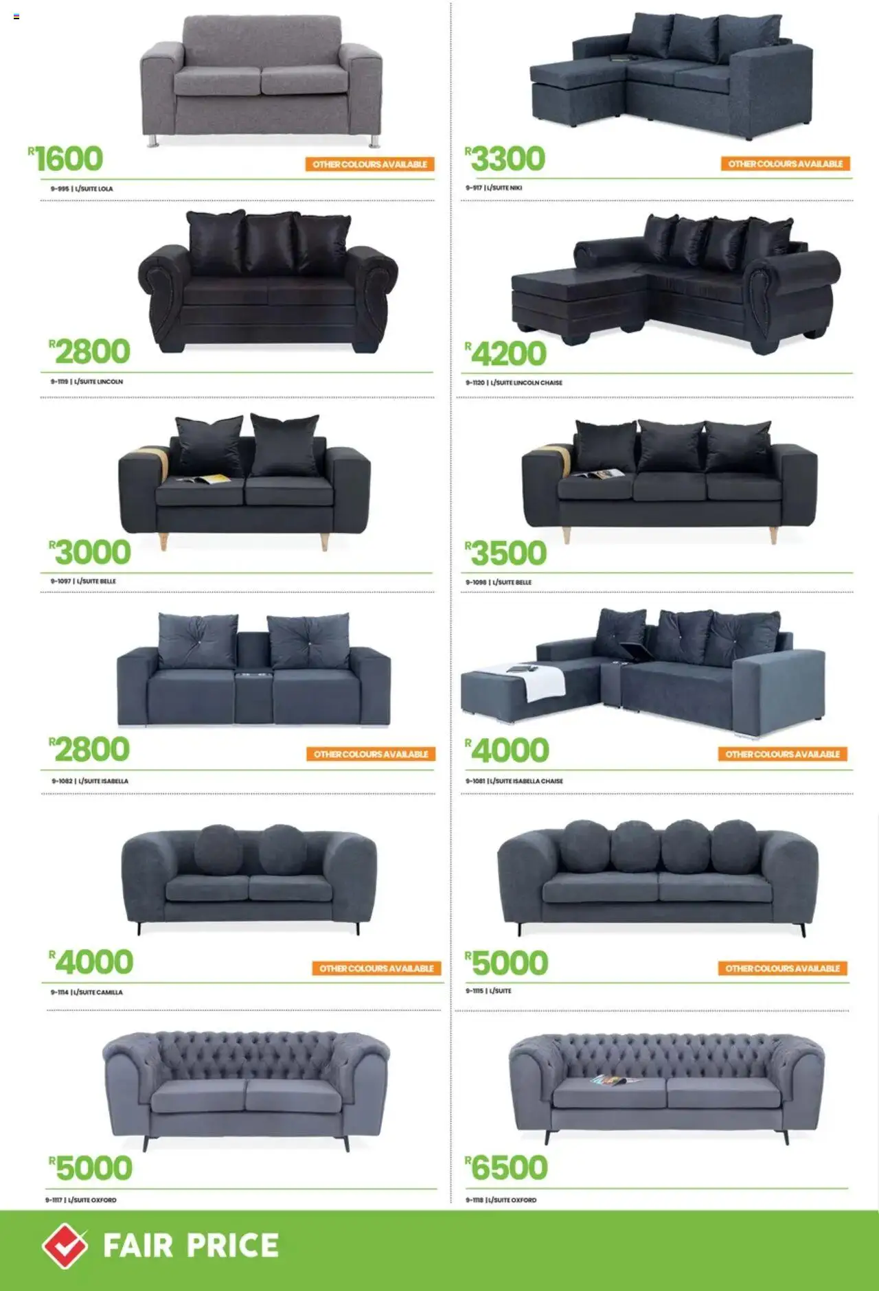 Fair Price Catalogue │ valid from 01.08.2025 | Page: 8 | Products: Chaise