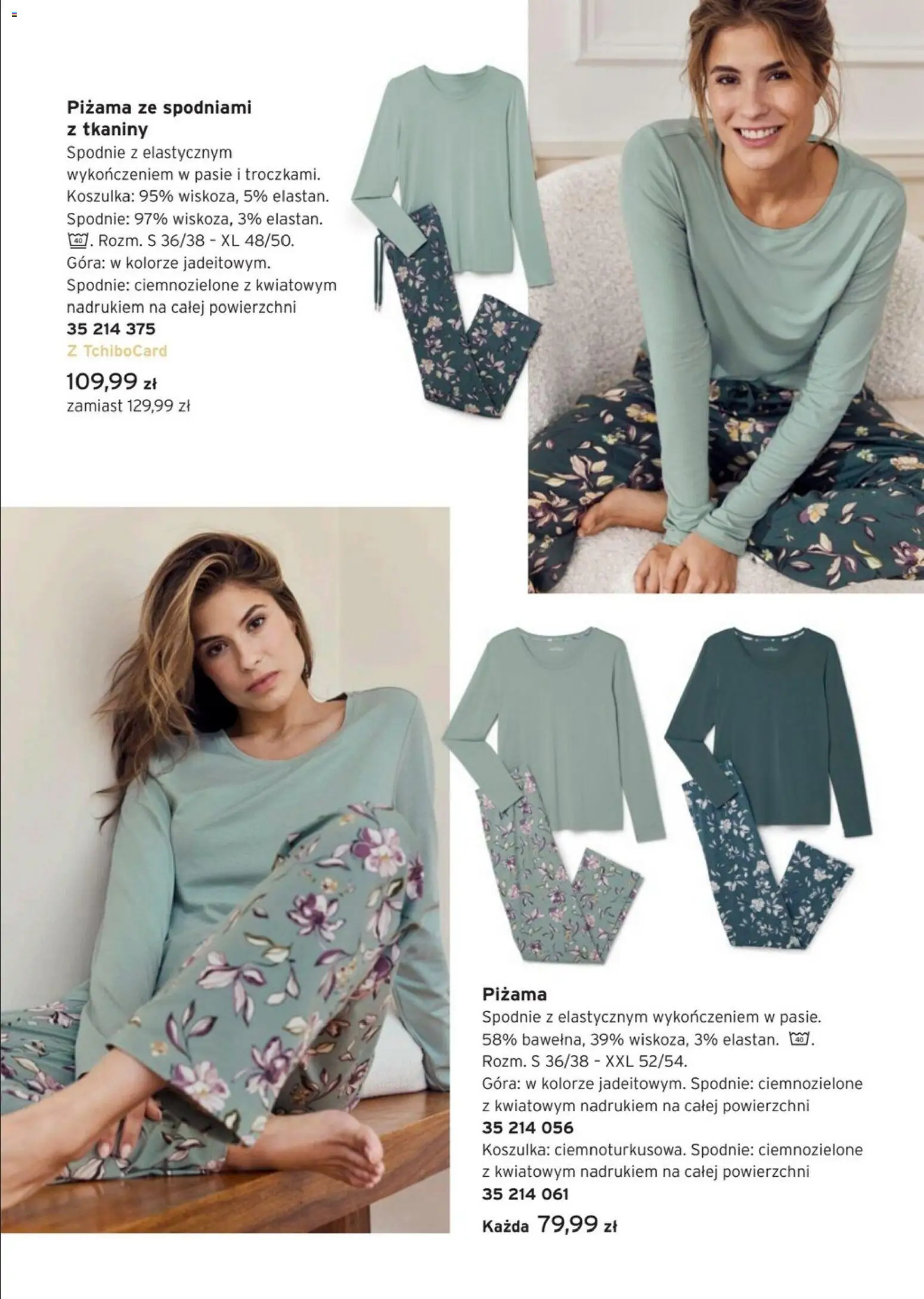 Tchibo promocje od 17.03.2026 | Strona: 10 | Produkty: Spodnie, Piżama