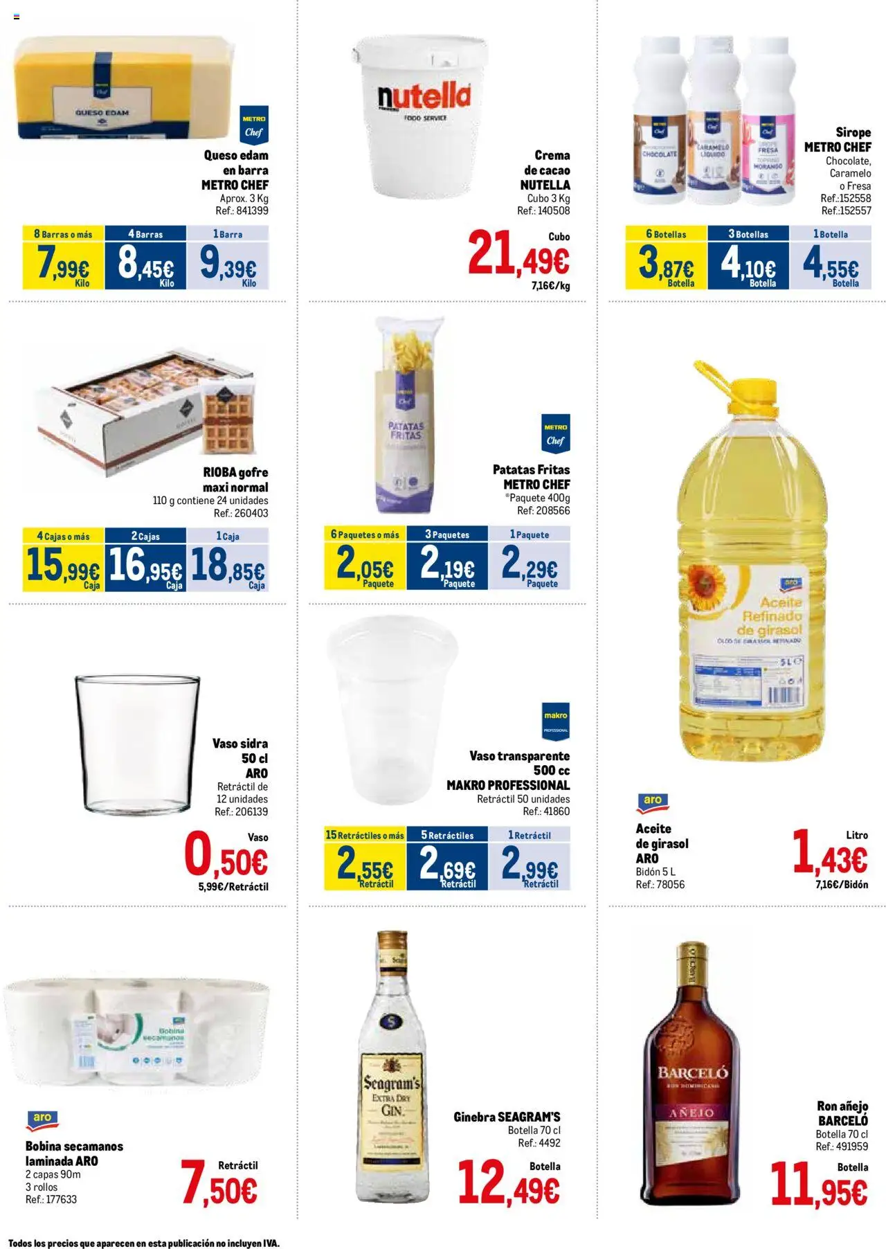 Makro - Fiestas Cristo de los Remedios │ válido desde el 20.08.2025 | Página: 3 | Productos: Aceite, Chocolate, Ginebra, Φρυγανιές σικάλεως