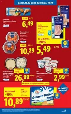 Ofertele Lidl valabile de la 13.10.2025 | Pagină: 45