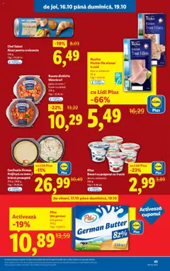 Ofertele Lidl valabile de la 13.10.2025 | Pagină: 45