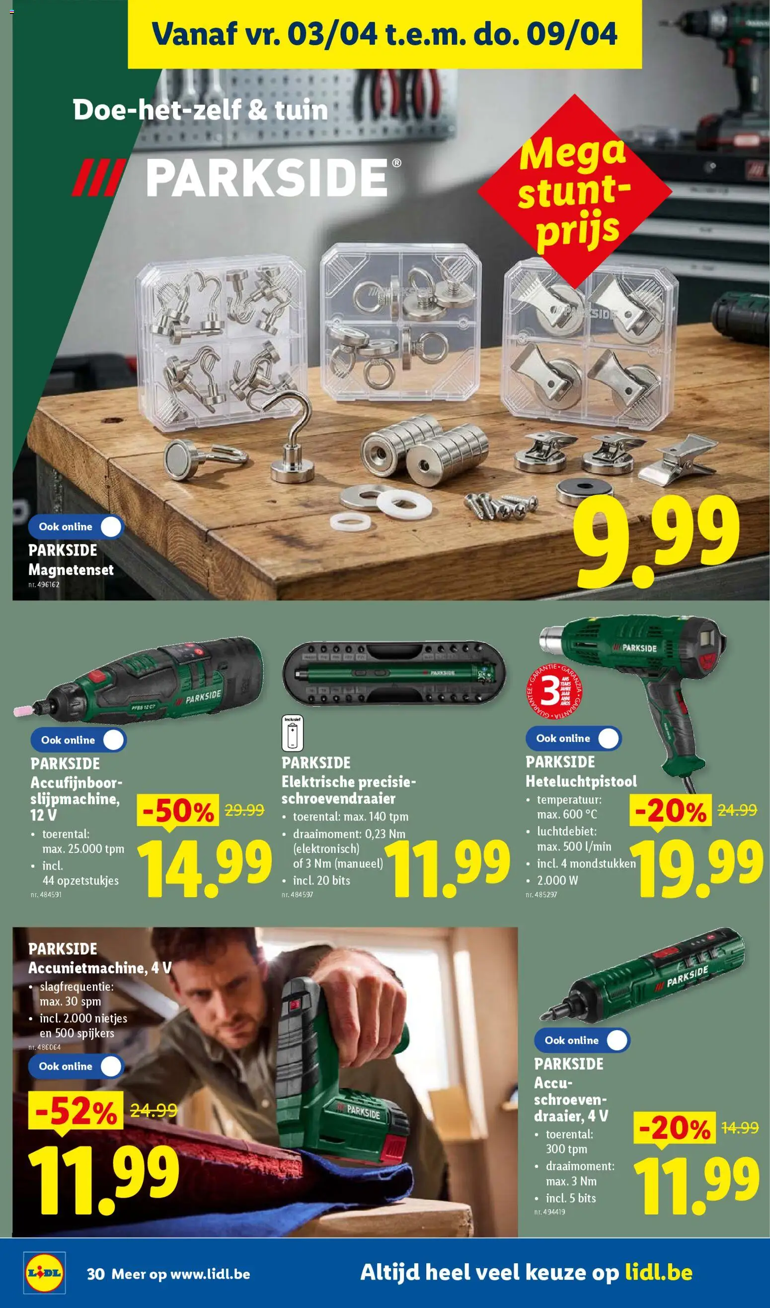 Nieuwe » Lidl folder van 30/03/2026 🤩  « is er! Ontdek geweldige aanbiedingen en bespaar. | Belgium