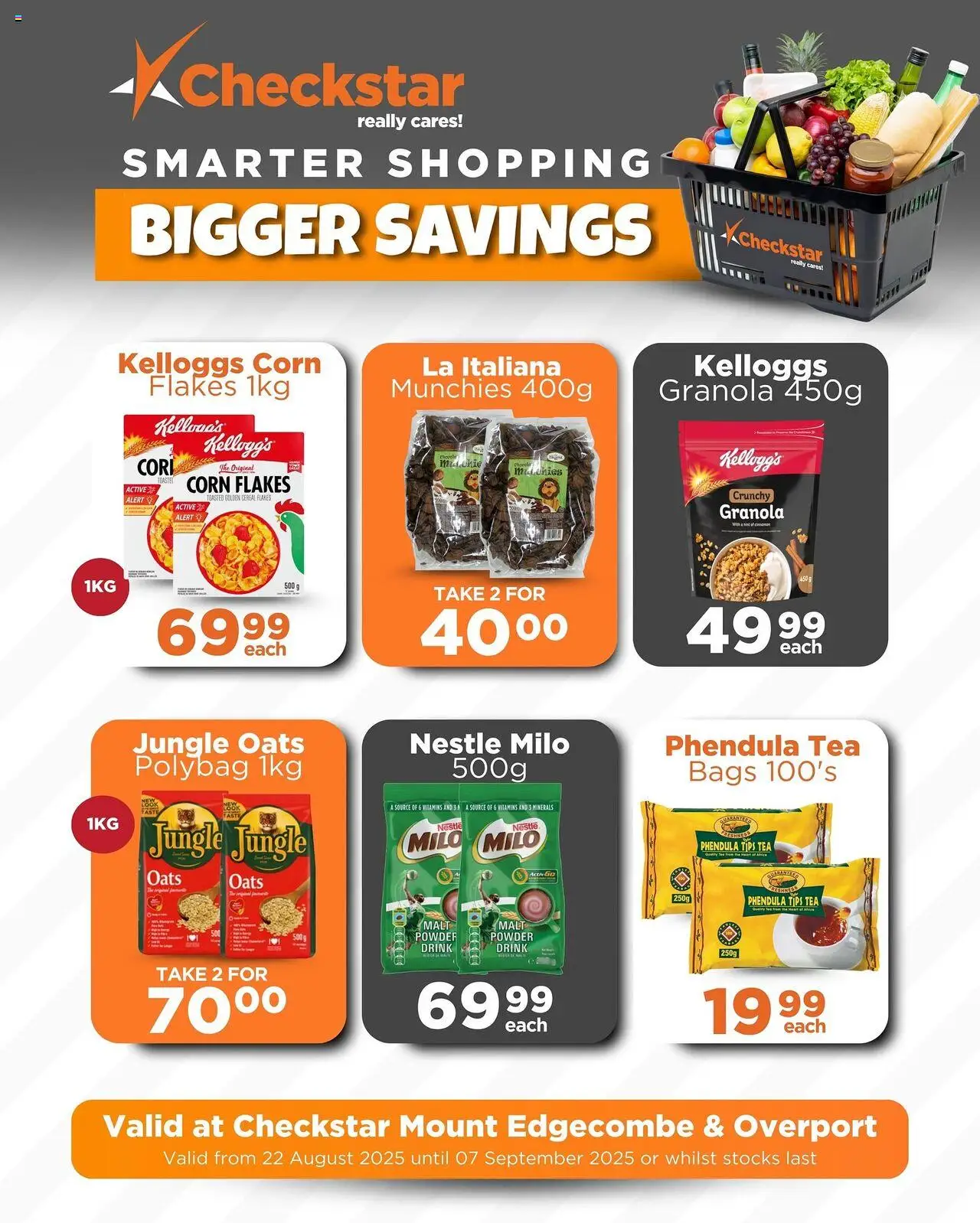 Check Star Mount Edgecombe and Overport Specials  │ valid from 22.08.2025 | Page: 10 | Products: Corn, Oats, Powder, Tea