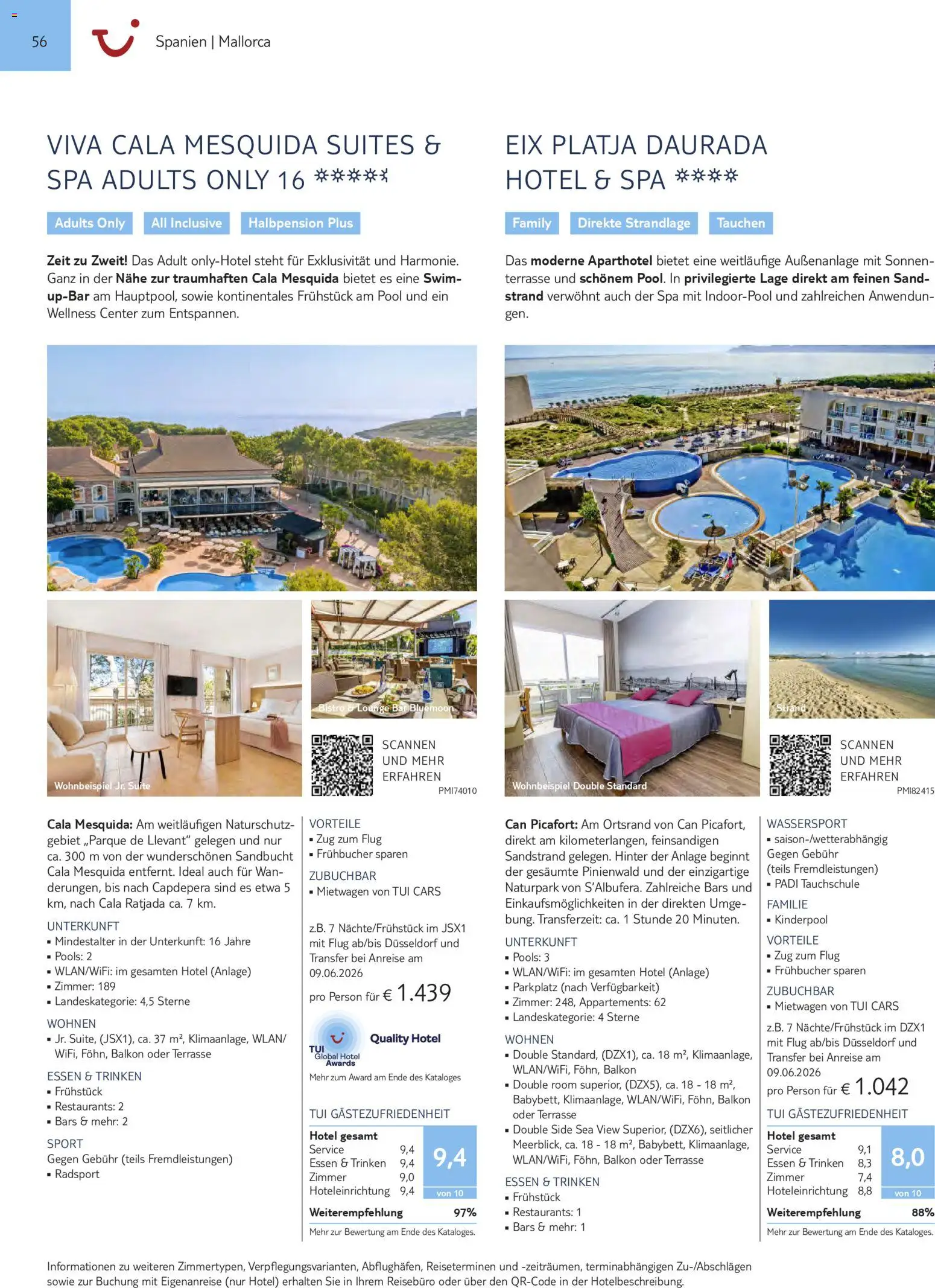 Aida  Südeuropa & Nordafrika 2026/27 – gültig ab 01.01.2026 | Seite: 56