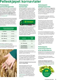 Forhåndsvisning av Felleskjøpet Kornguiden 2025/26 gyldig fra 02.01.2026 | Side: 3